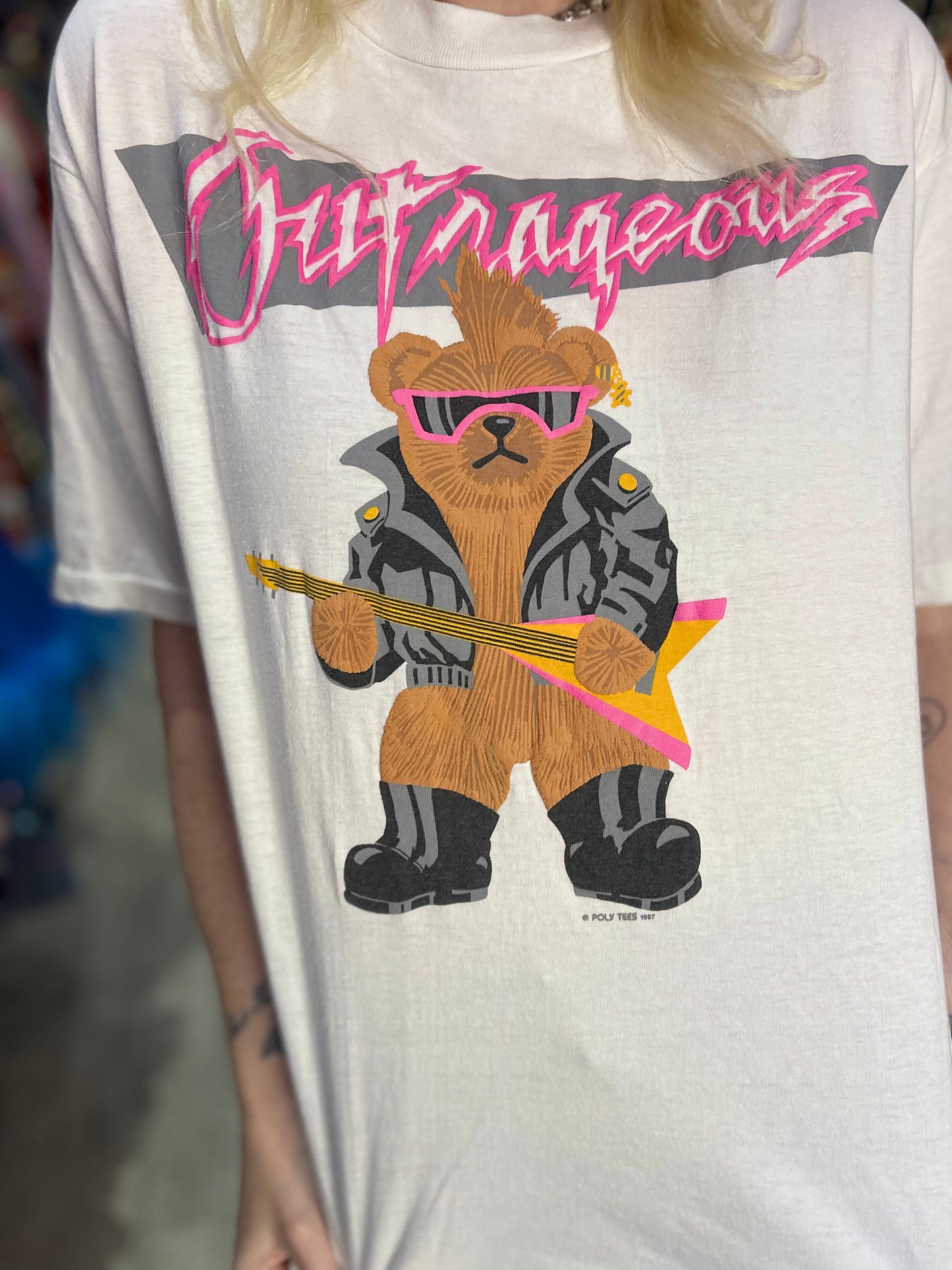 Vintage 80’s Outrageous Bear T-Shirt