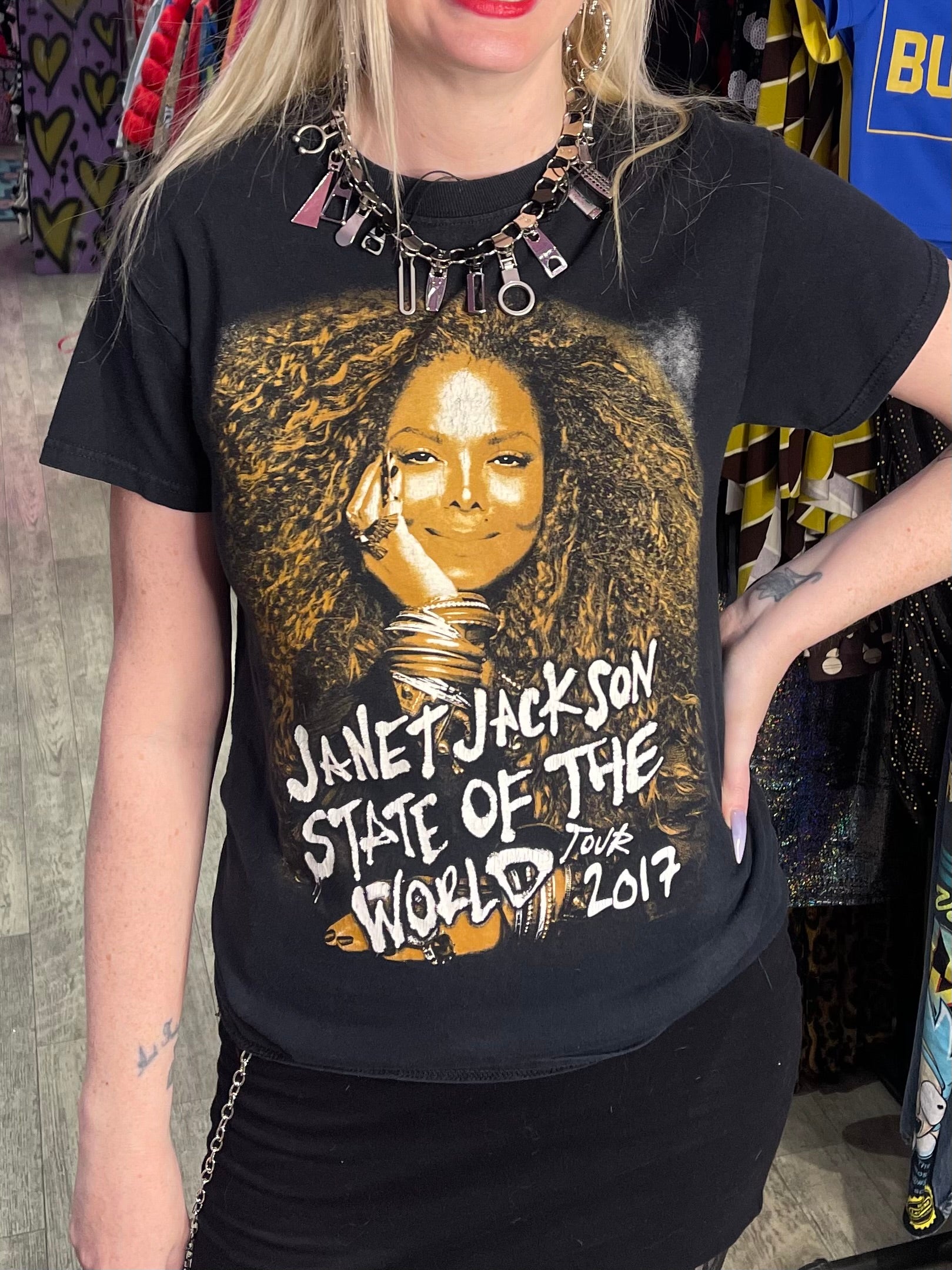 Vintage Y2K Janet Jackson T-shirt - Spark Pretty