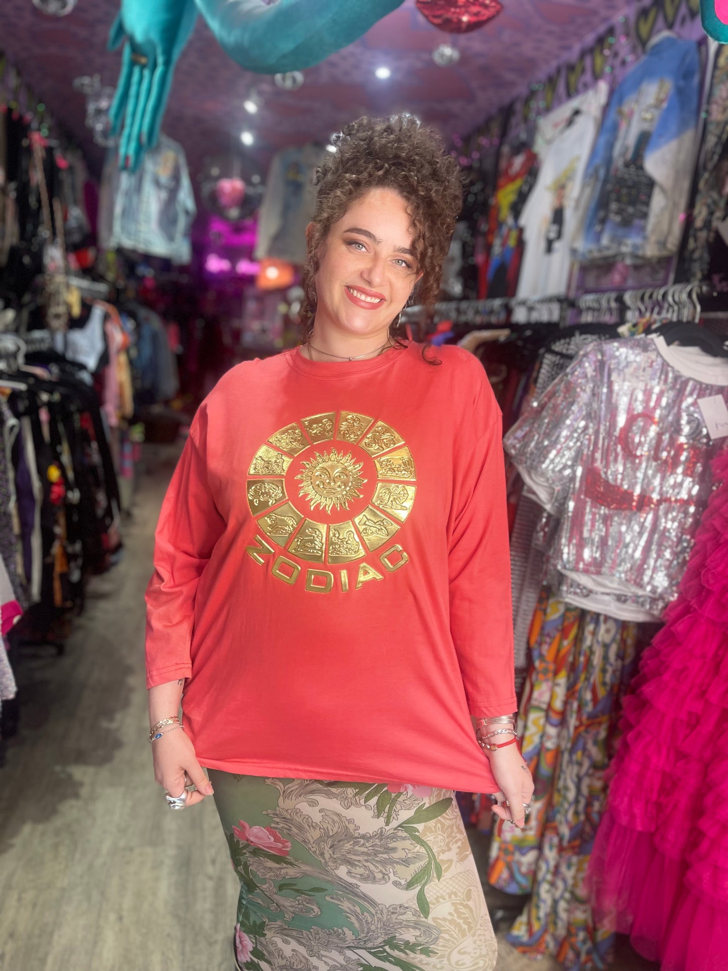 Vintage 90s Zodiac Top - Spark Pretty