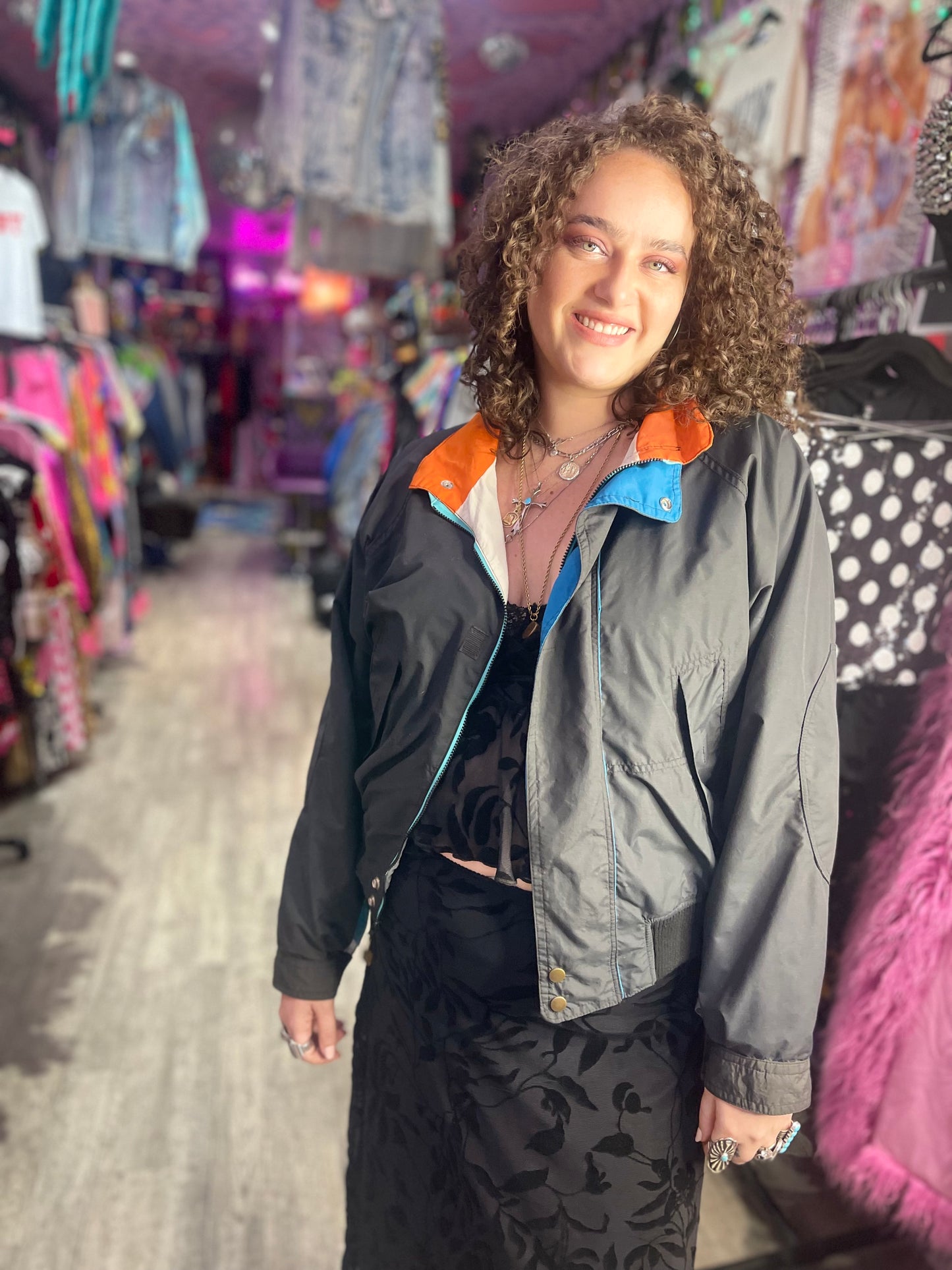 Vintage 90s Camel Reversible Windbreaker - Spark Pretty