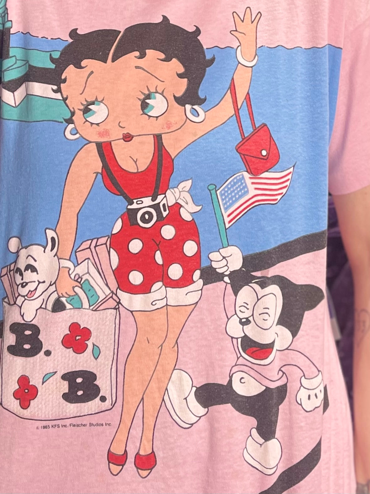 Vintage 1985 Betty Boop New York T-shirt - Spark Pretty