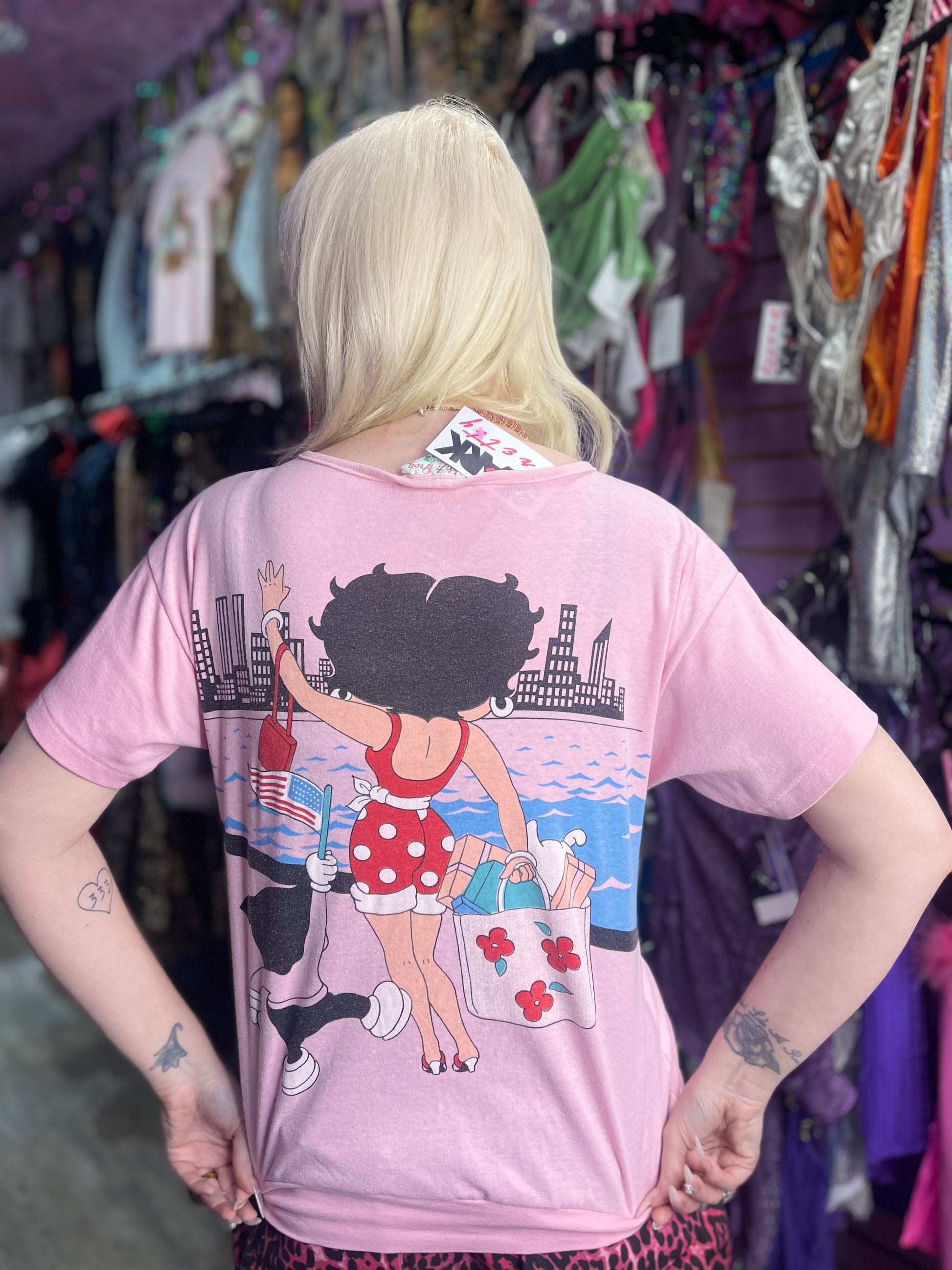 Vintage 1985 Betty Boop New York T-shirt - Spark Pretty