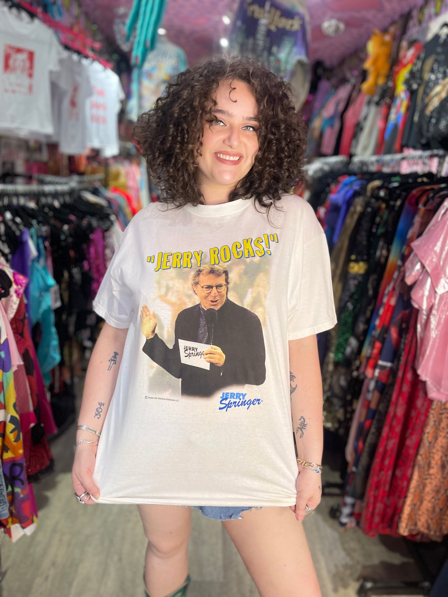 Vintage 90s Jerry Rocks T-shirt - Spark Pretty