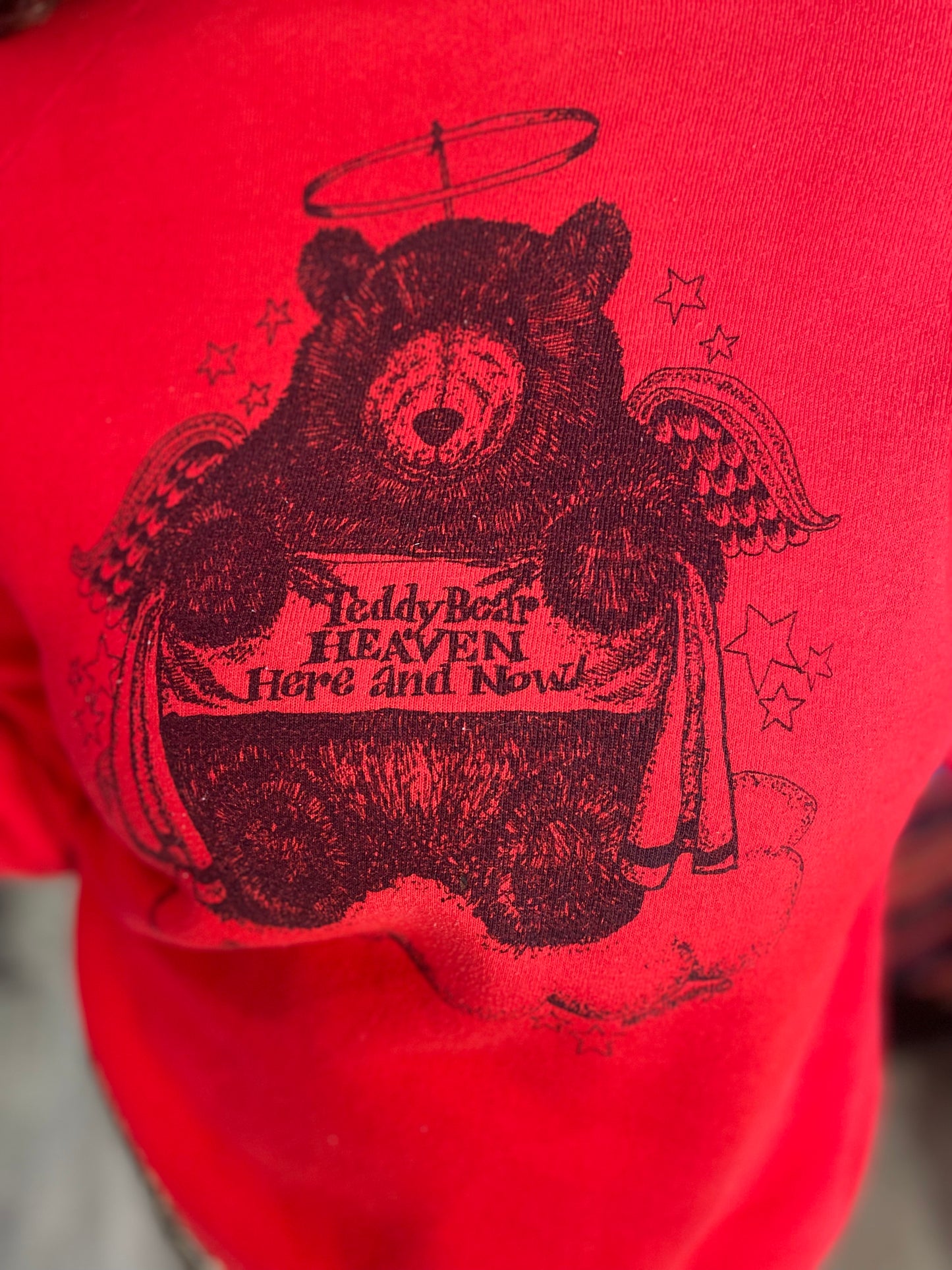 Vintage 80s Teddy Bear Heaven Sweatshirt
