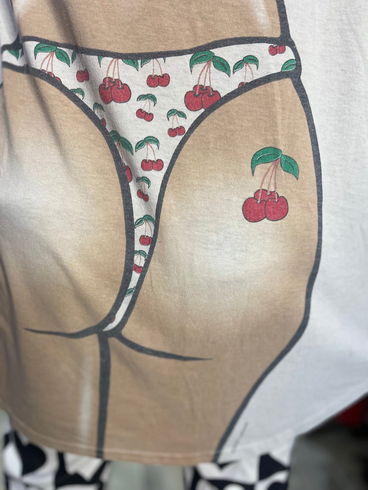 Vintage 90s Cherry Bikini Babe T-shirt