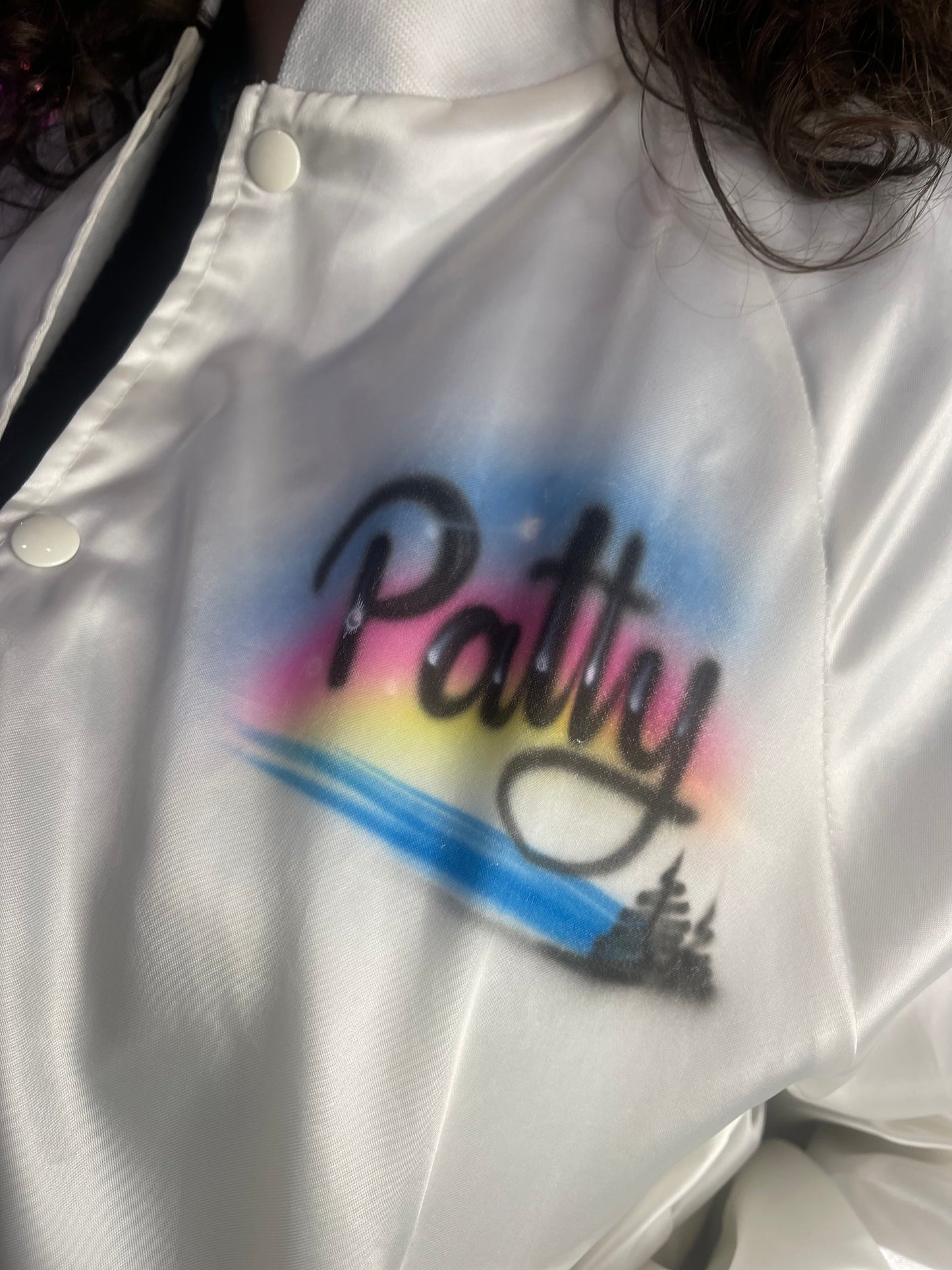 Vintage 90s Gospel Singer Airbrushed Jacket