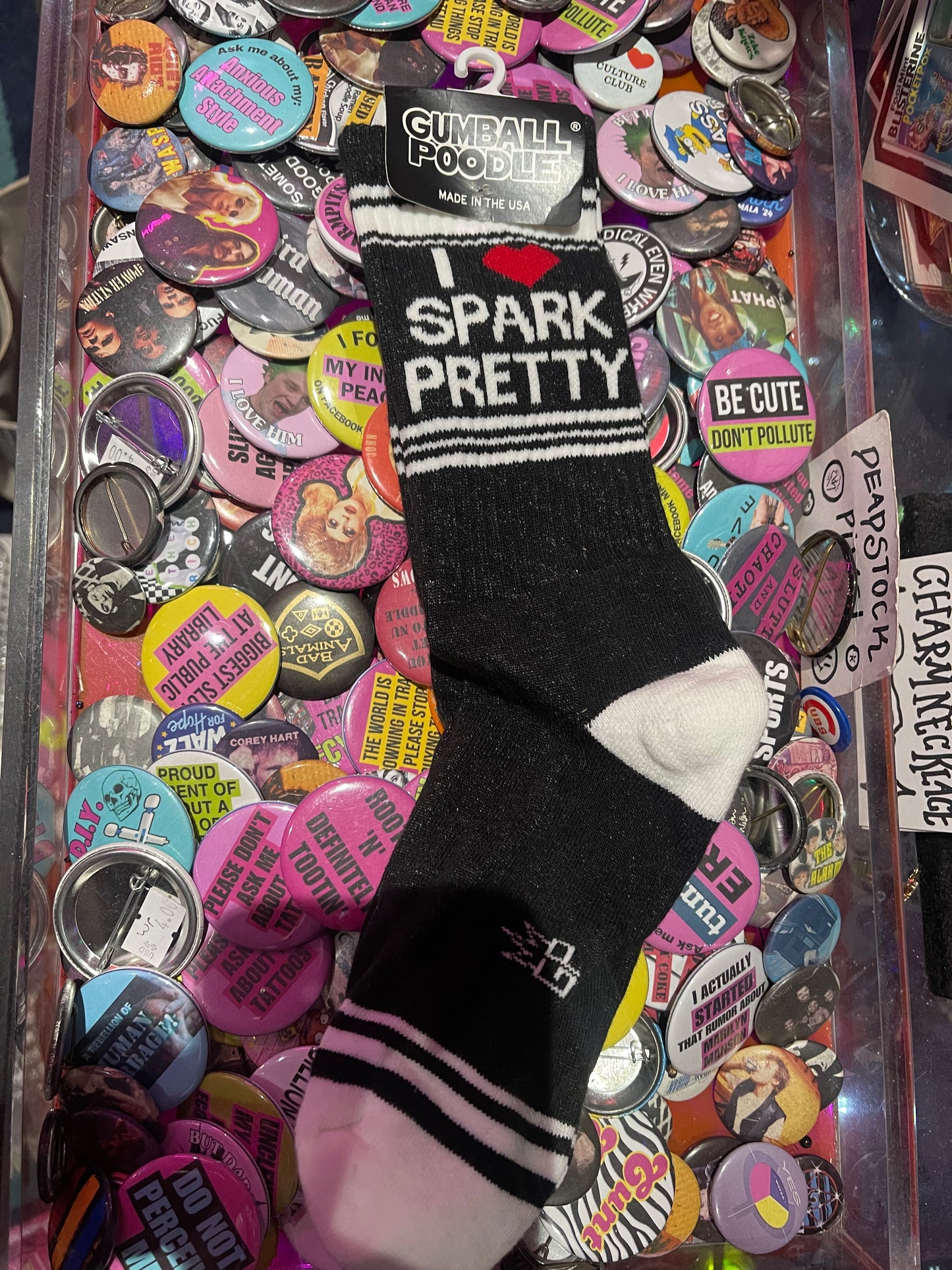I 🩷 Spark Pretty Socks - Spark Pretty