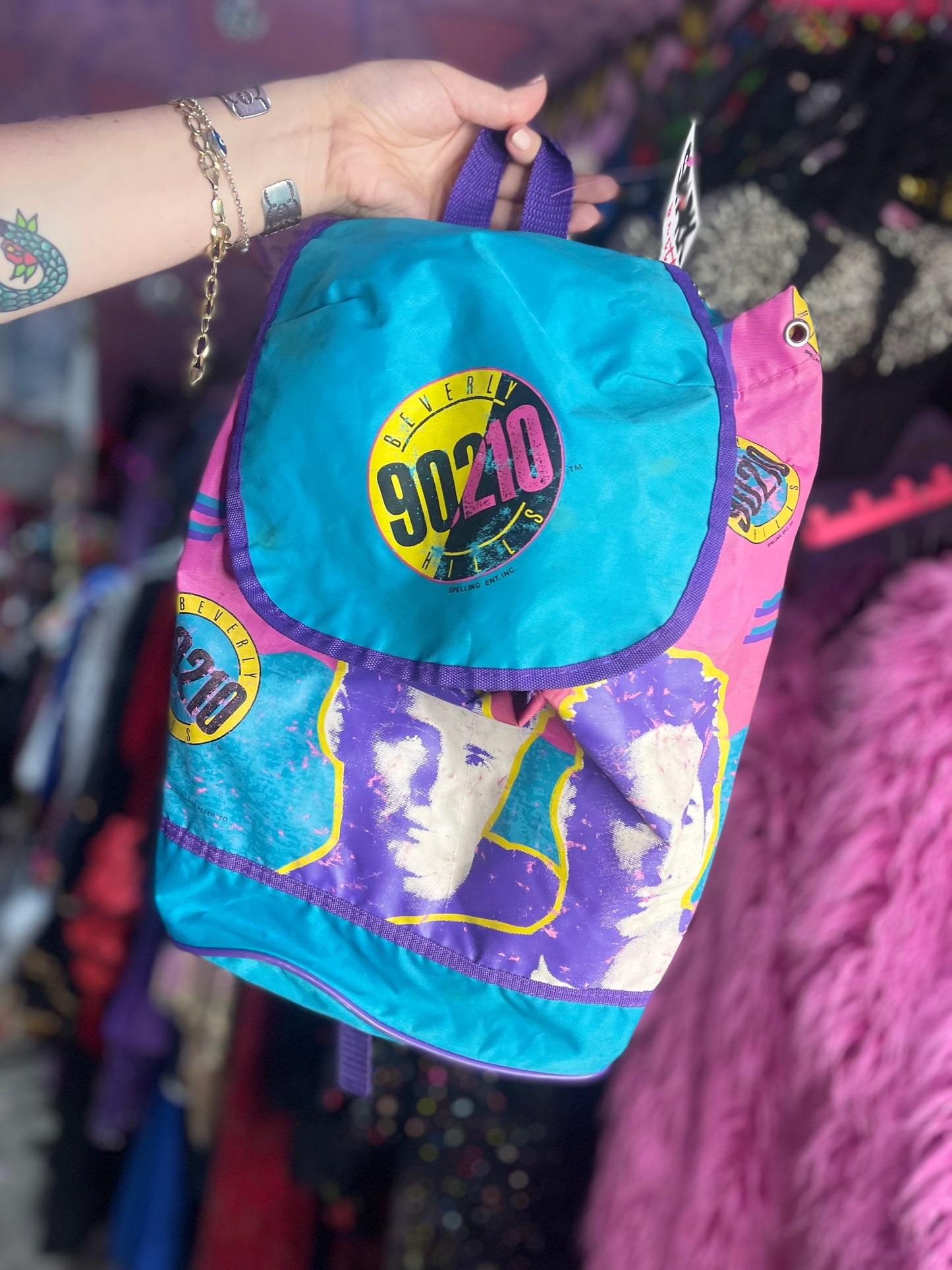 Vintage 90s 90210 Backpack