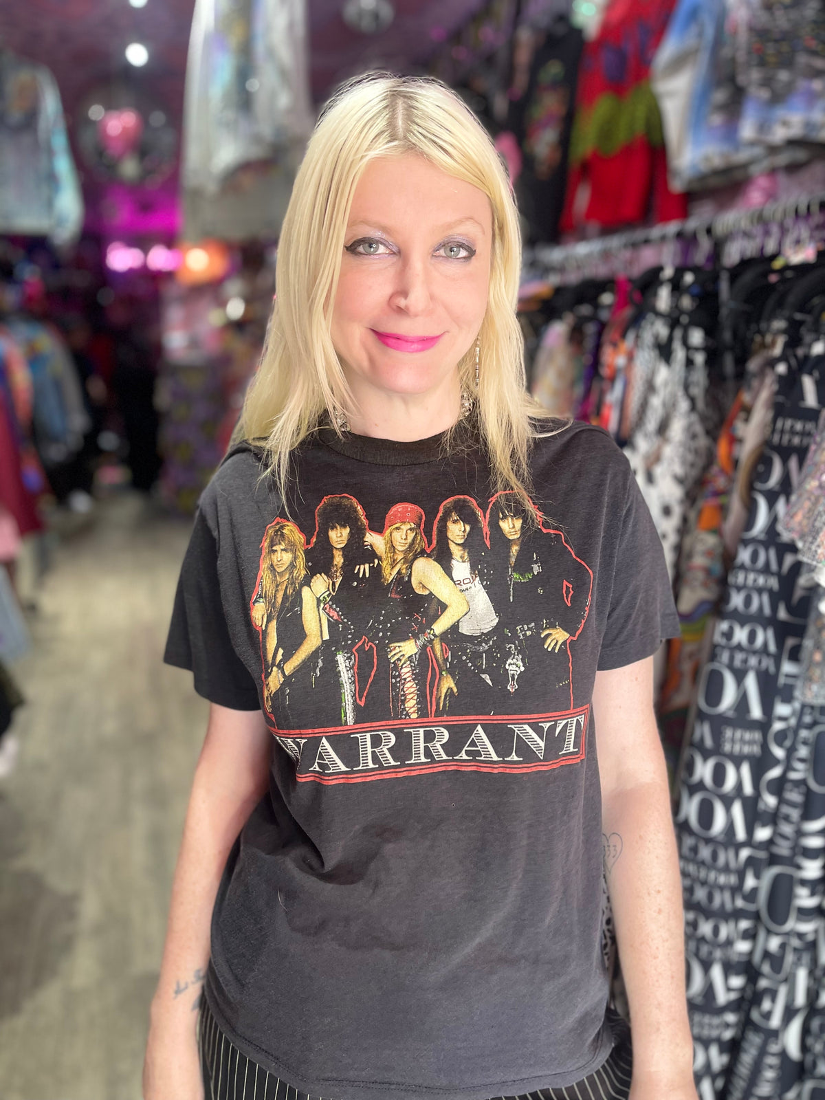 Vintage 80s Warrant T-Shirt - Spark Pretty