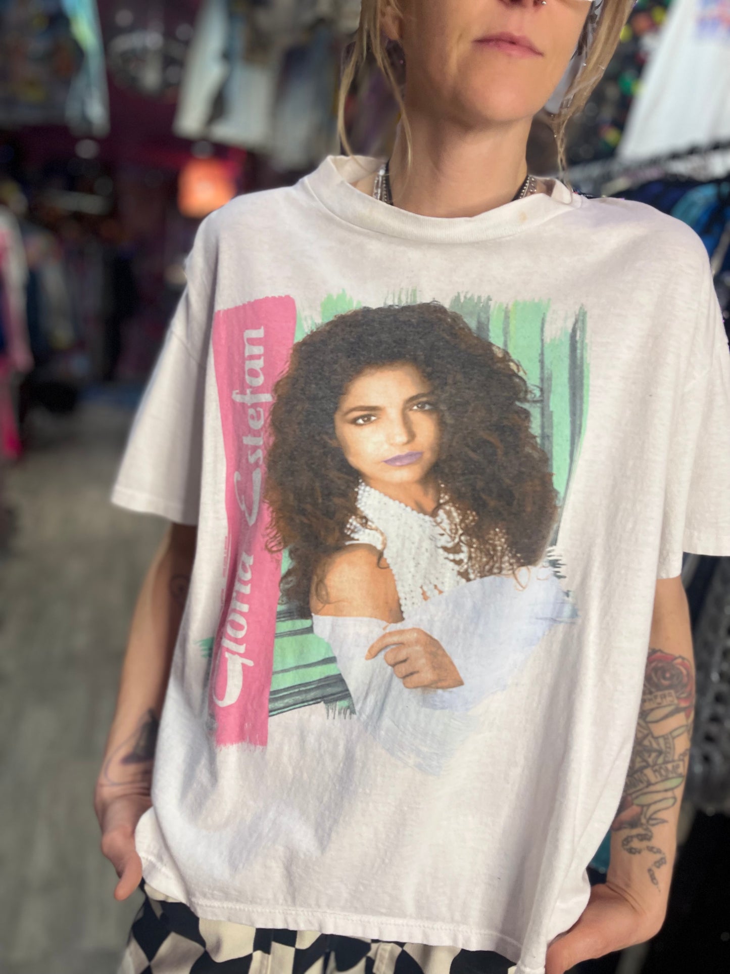 Vintage 1991 Gloria Estefan T-Shirt