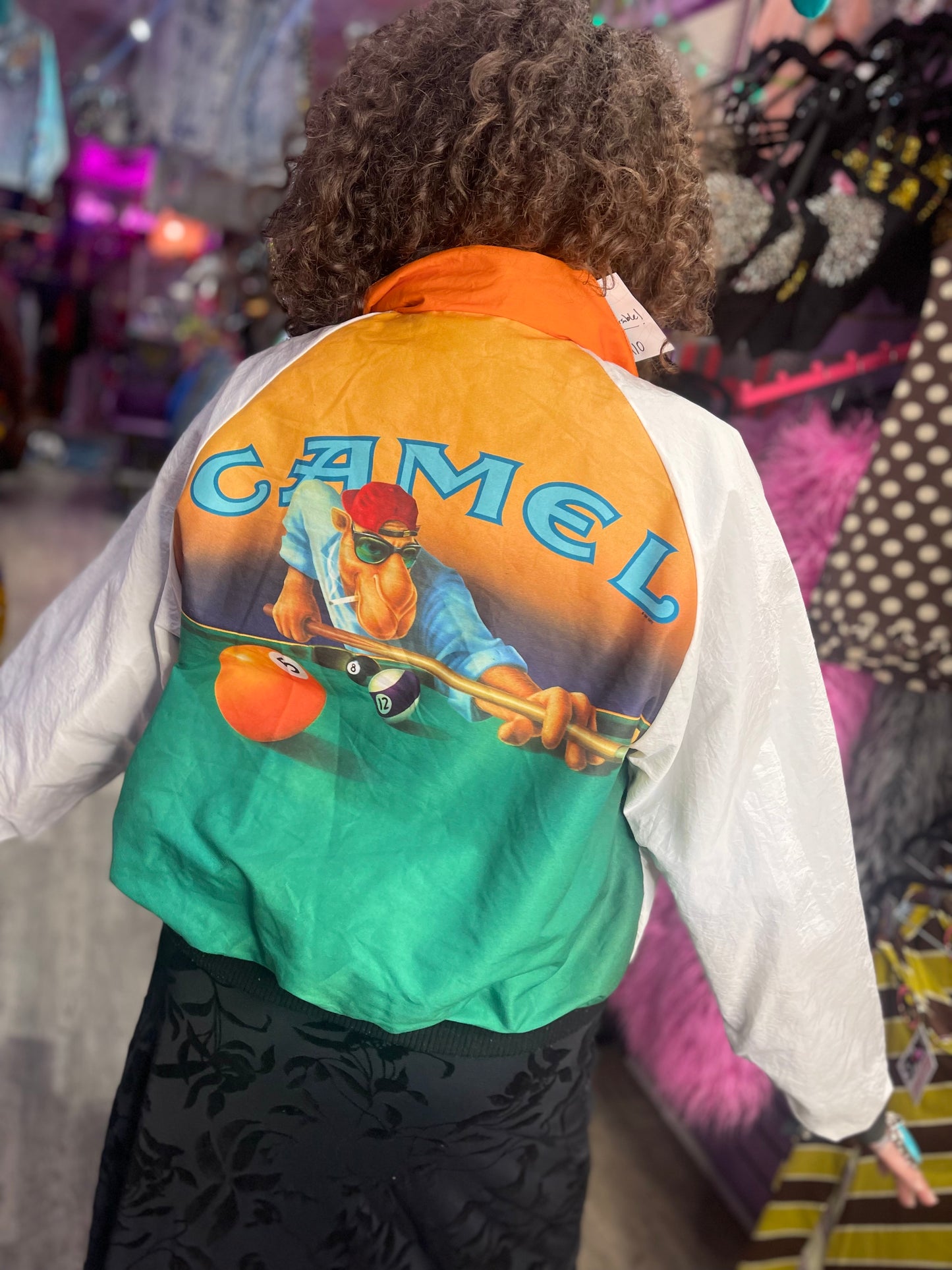 Vintage 90s Camel Reversible Windbreaker - Spark Pretty