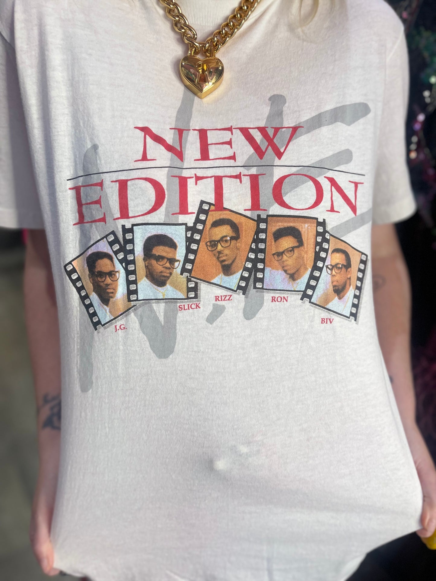 Vintage 1989 New Edition T-shirt