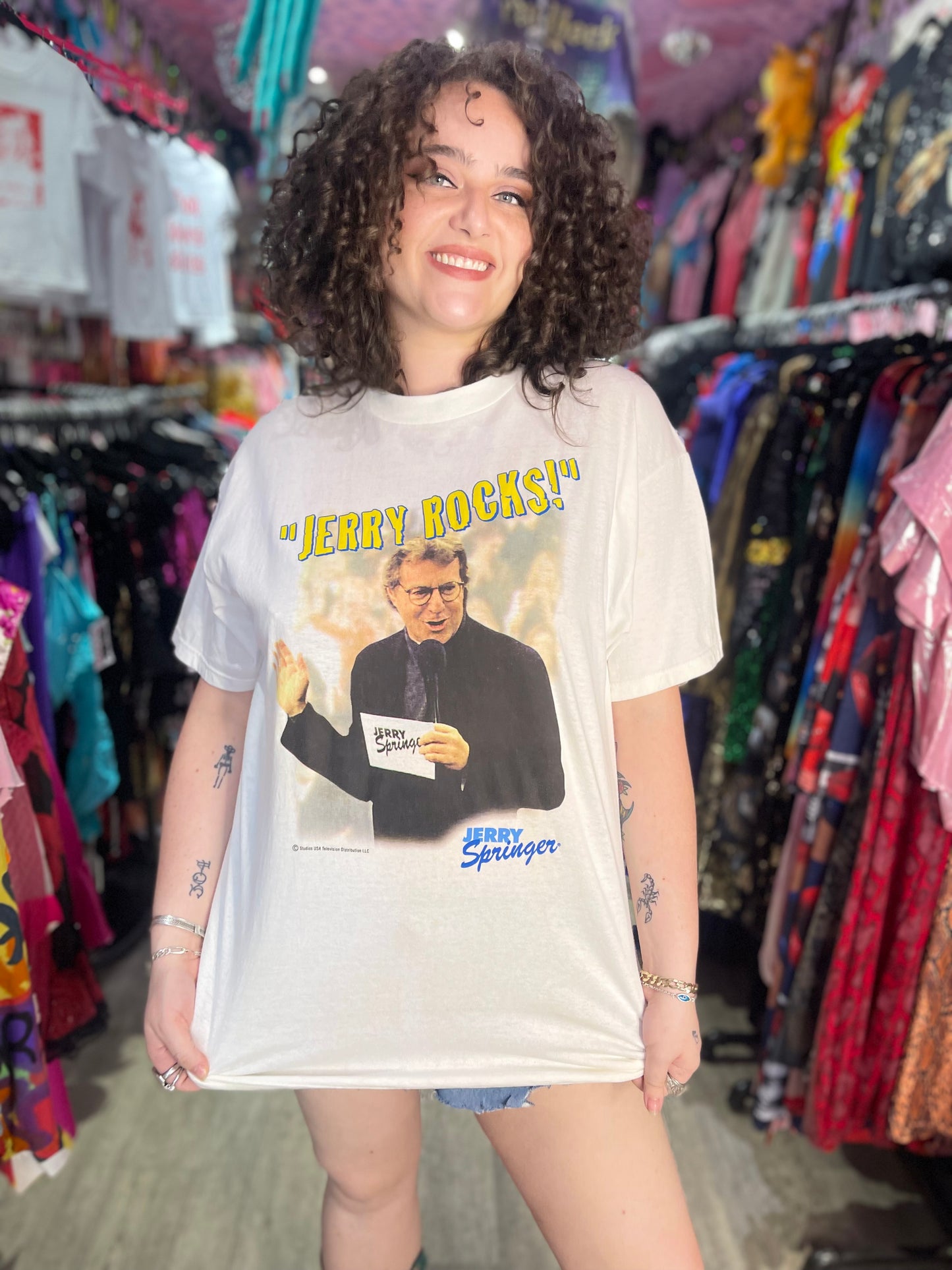 Vintage 90s Jerry Rocks T-shirt - Spark Pretty