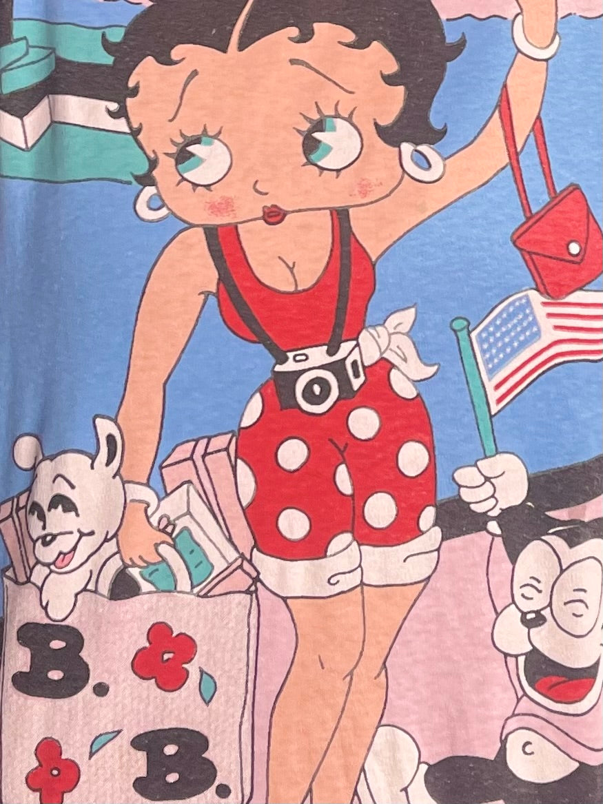 Vintage 1985 Betty Boop New York T-shirt - Spark Pretty
