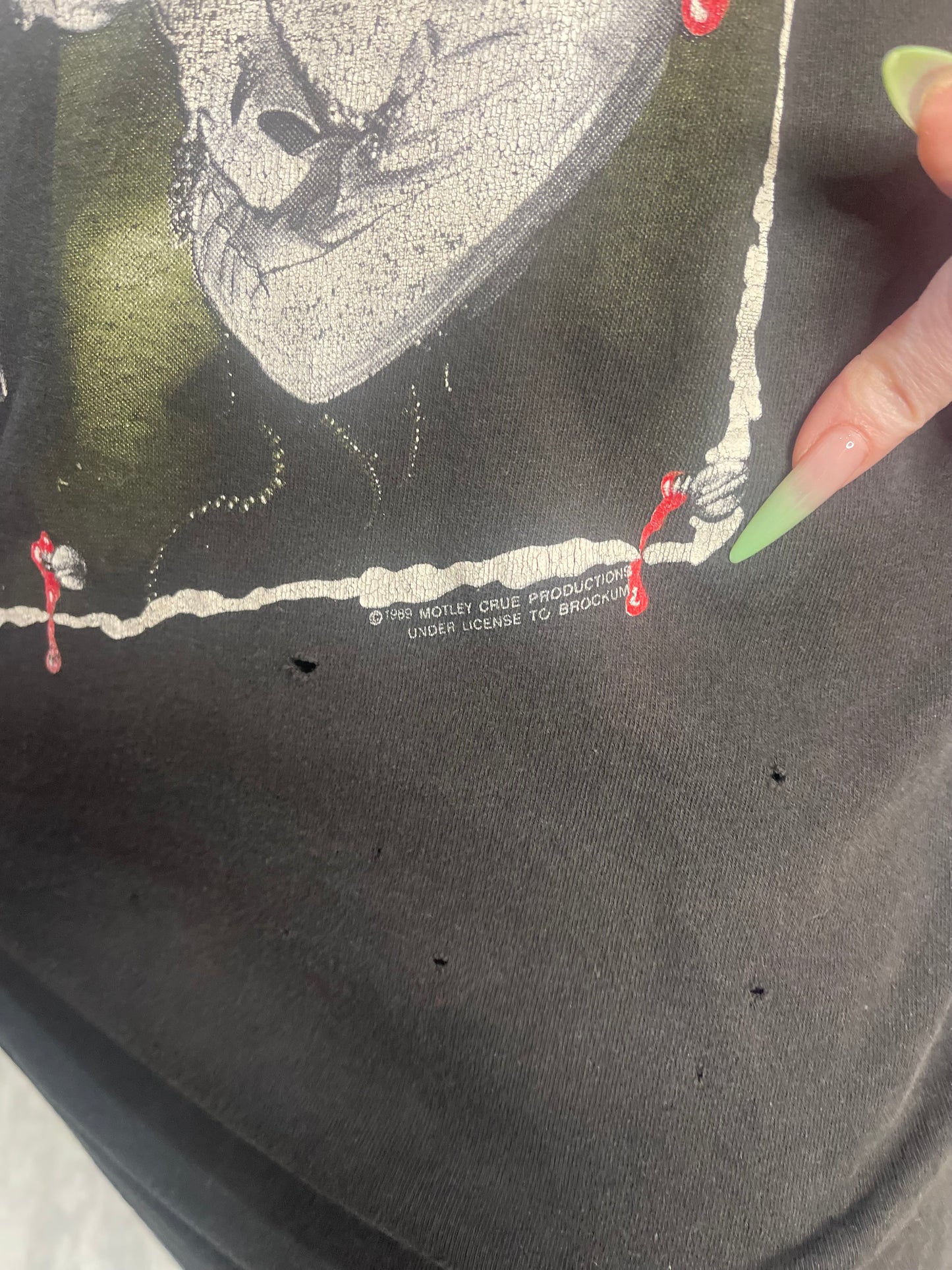 Vintage 1989 Motley Crue T-shirt