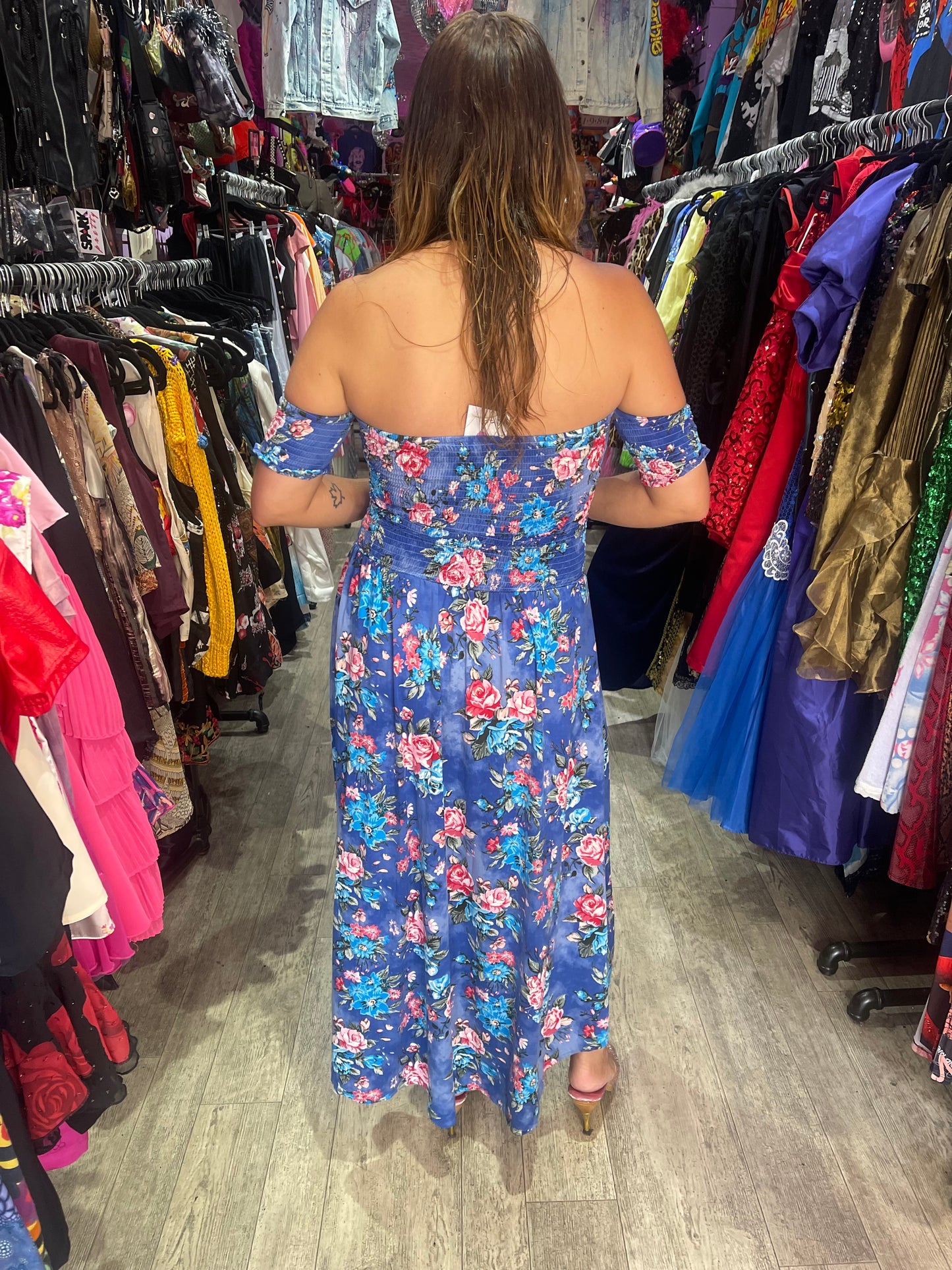 Vintage Y2K Floral Romper