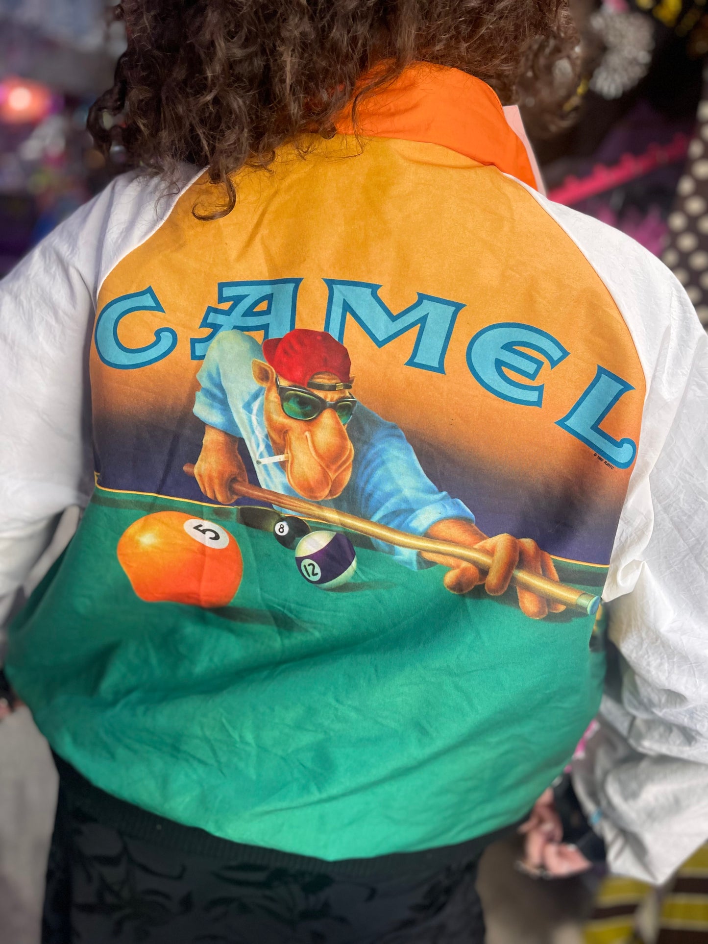Vintage 90s Camel Reversible Windbreaker - Spark Pretty