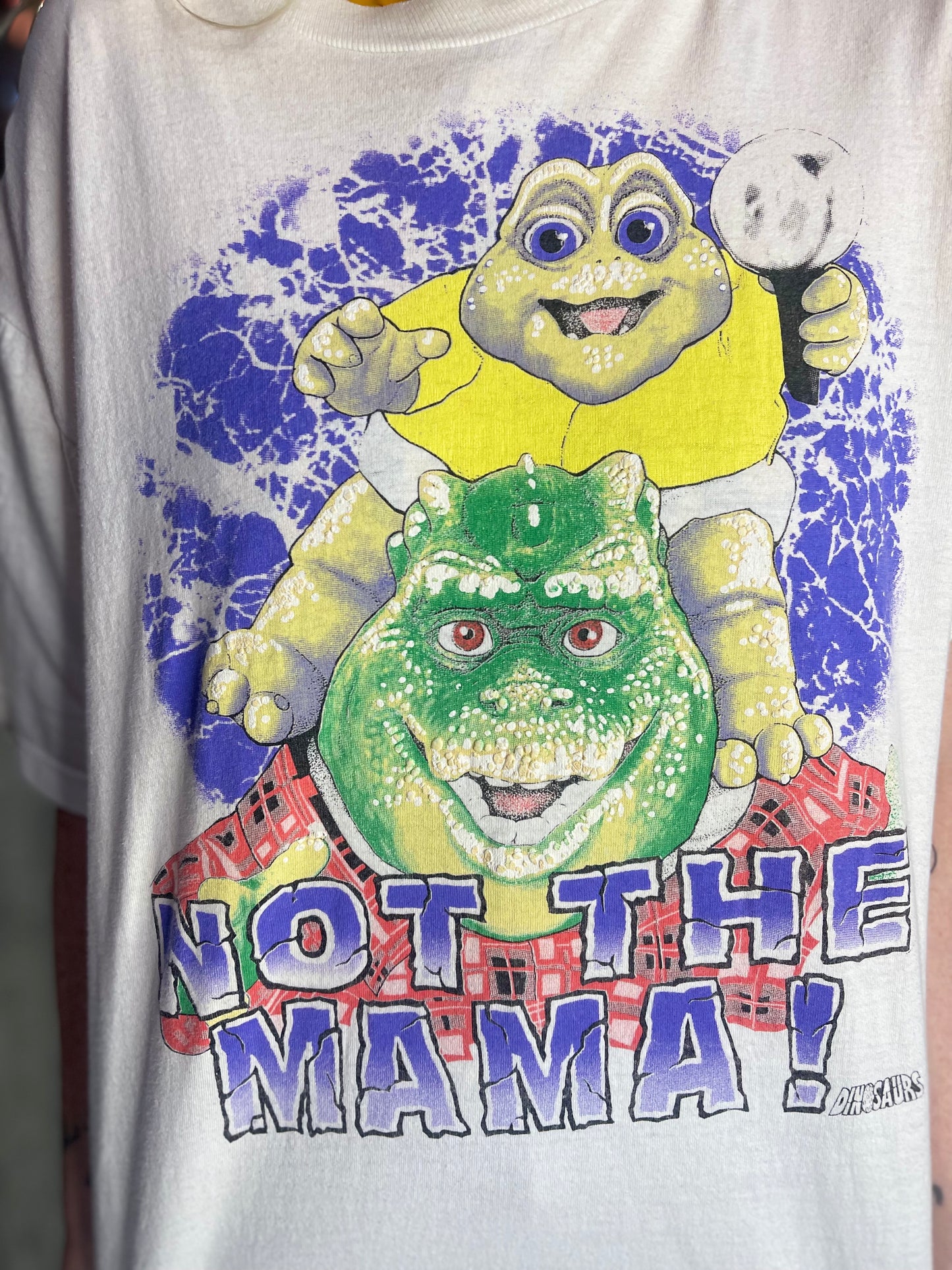 Vintage 90s Not the Mama Dinosaurs T-shirt