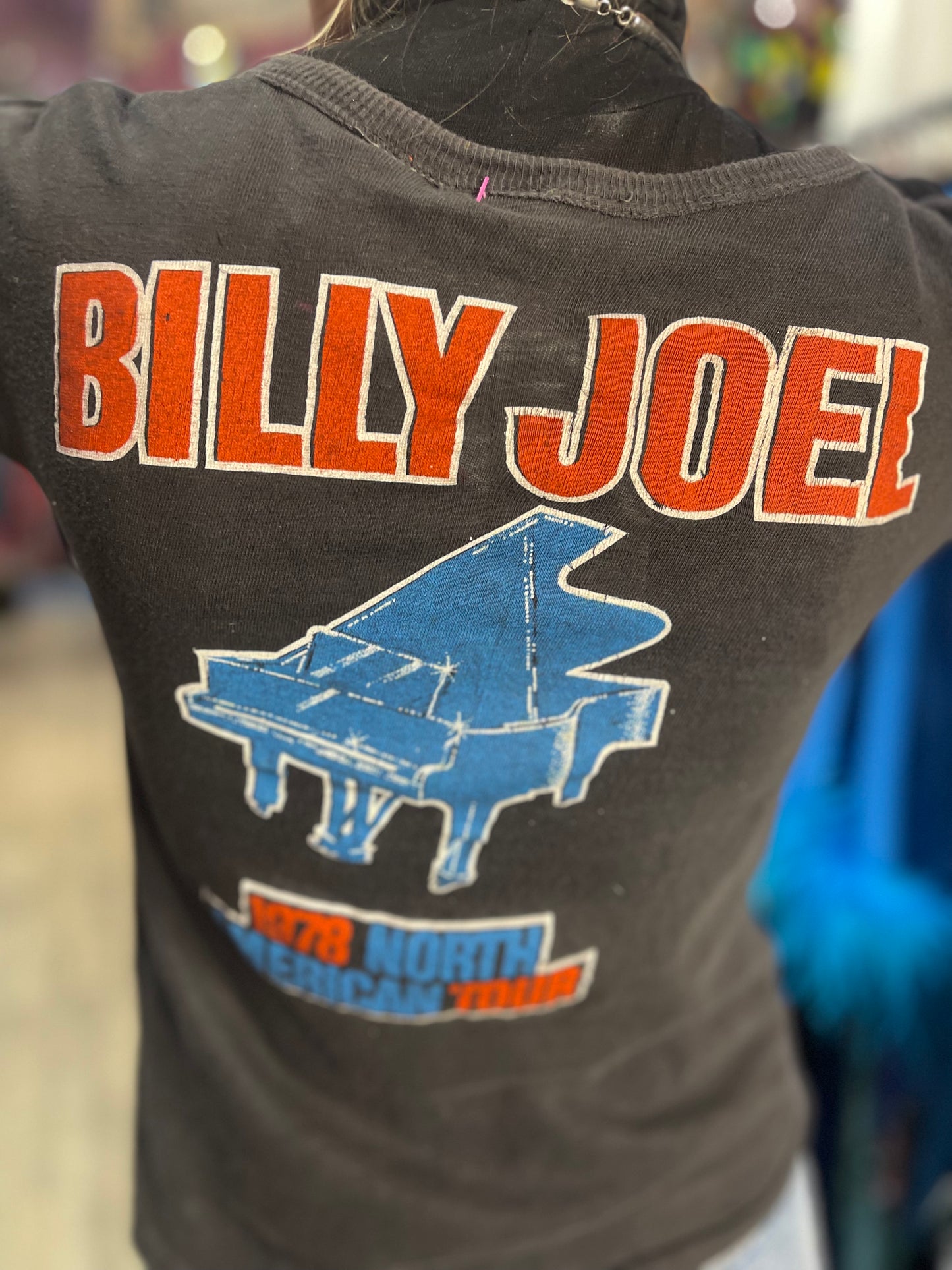 Vintage 1978 Billy Joel Concert T-shirt