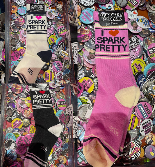 I 🩷 Spark Pretty Socks - Spark Pretty