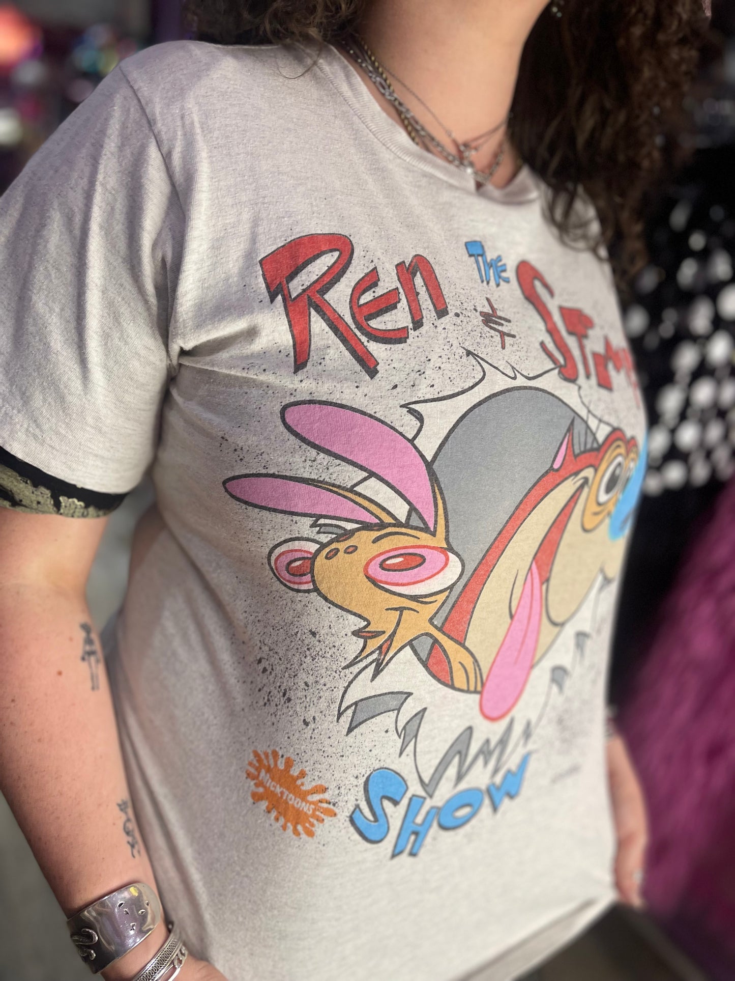 Vintage 1991 Ren and Stimpy T-shirt - Spark Pretty