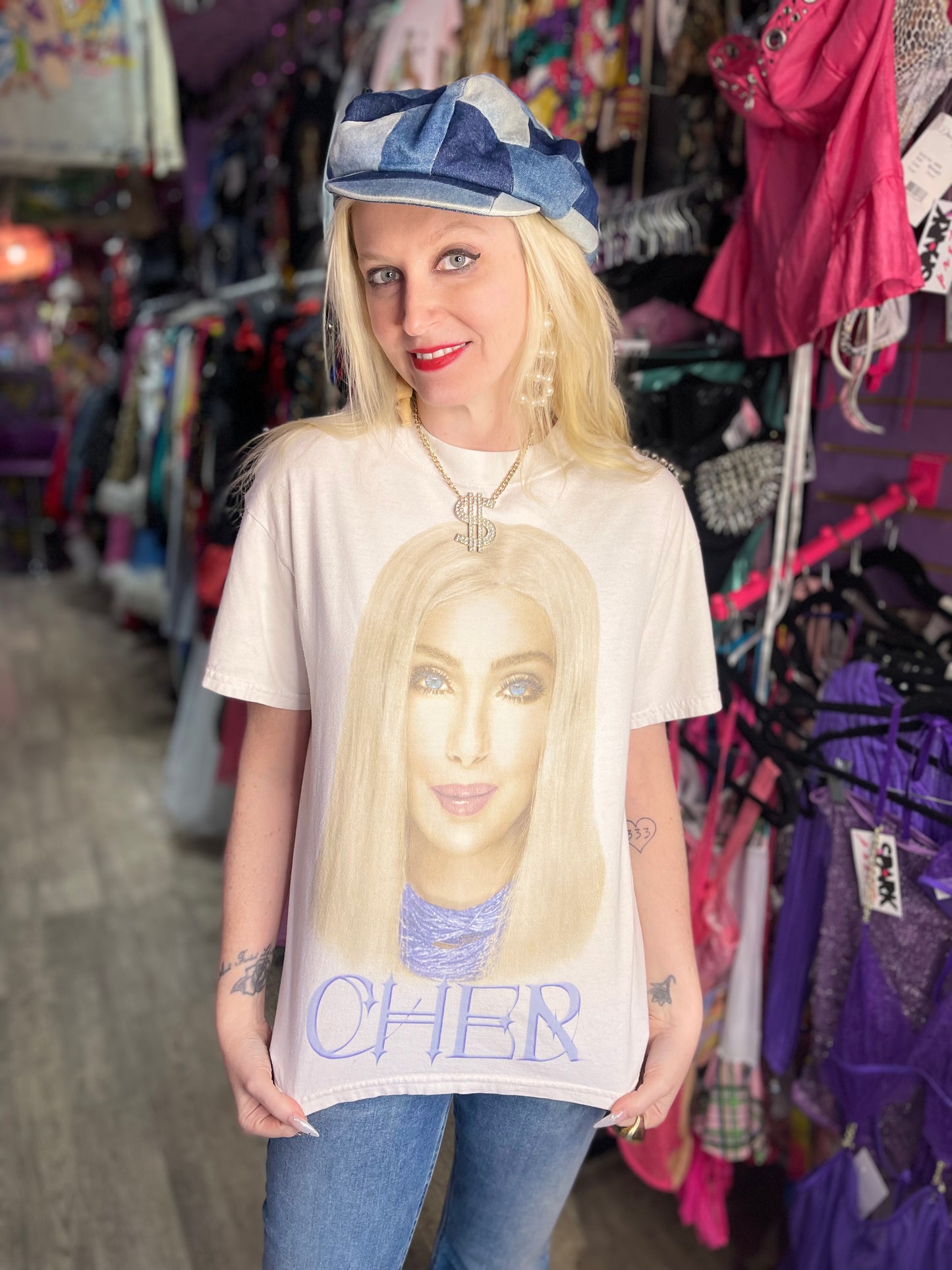 Vintage Y2K Cher Tour T-shirt - Spark Pretty