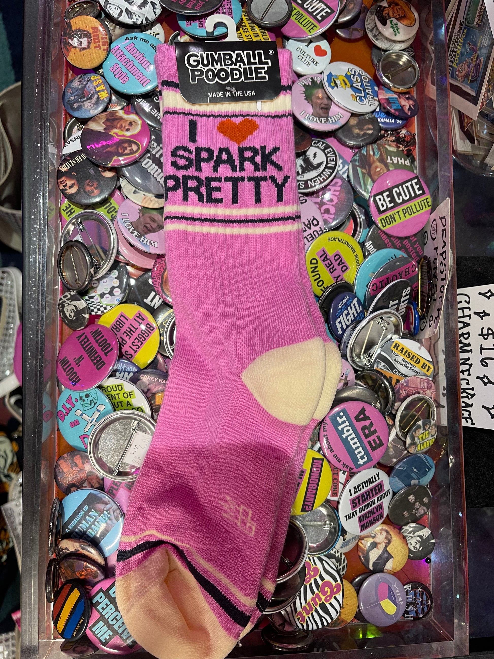I 🩷 Spark Pretty Socks - Spark Pretty