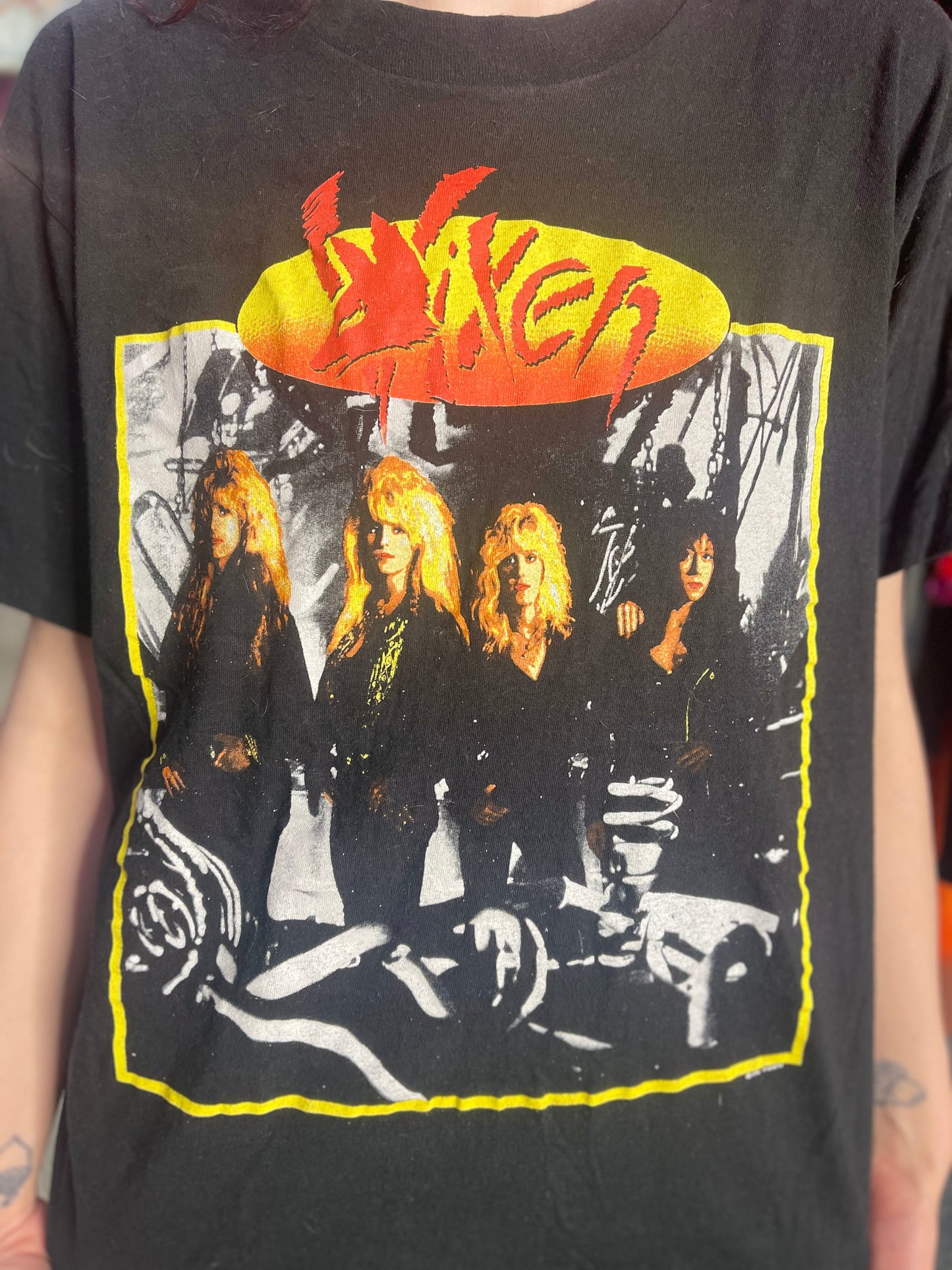 Vintage 1990 Vixen Tour T-shirt