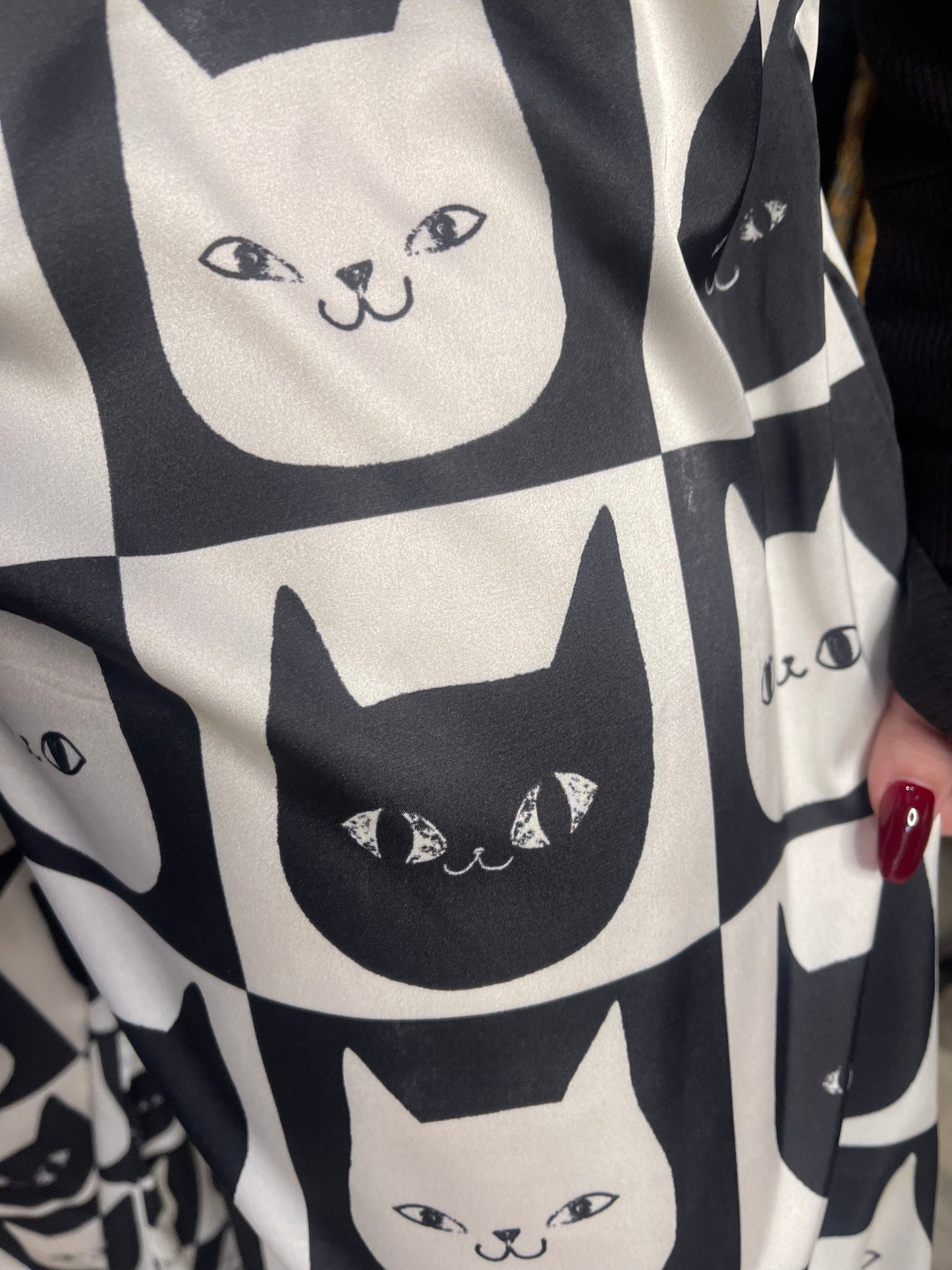 Plus Size Cat Pants