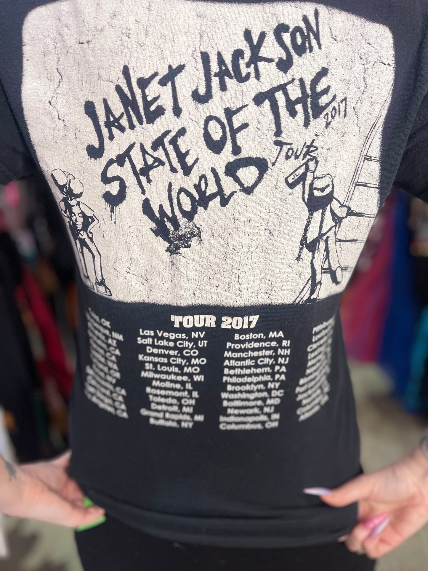 Vintage Y2K Janet Jackson T-shirt - Spark Pretty