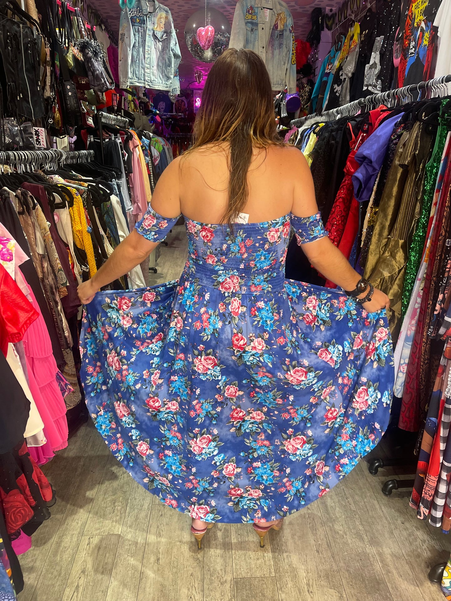 Vintage Y2K Floral Romper