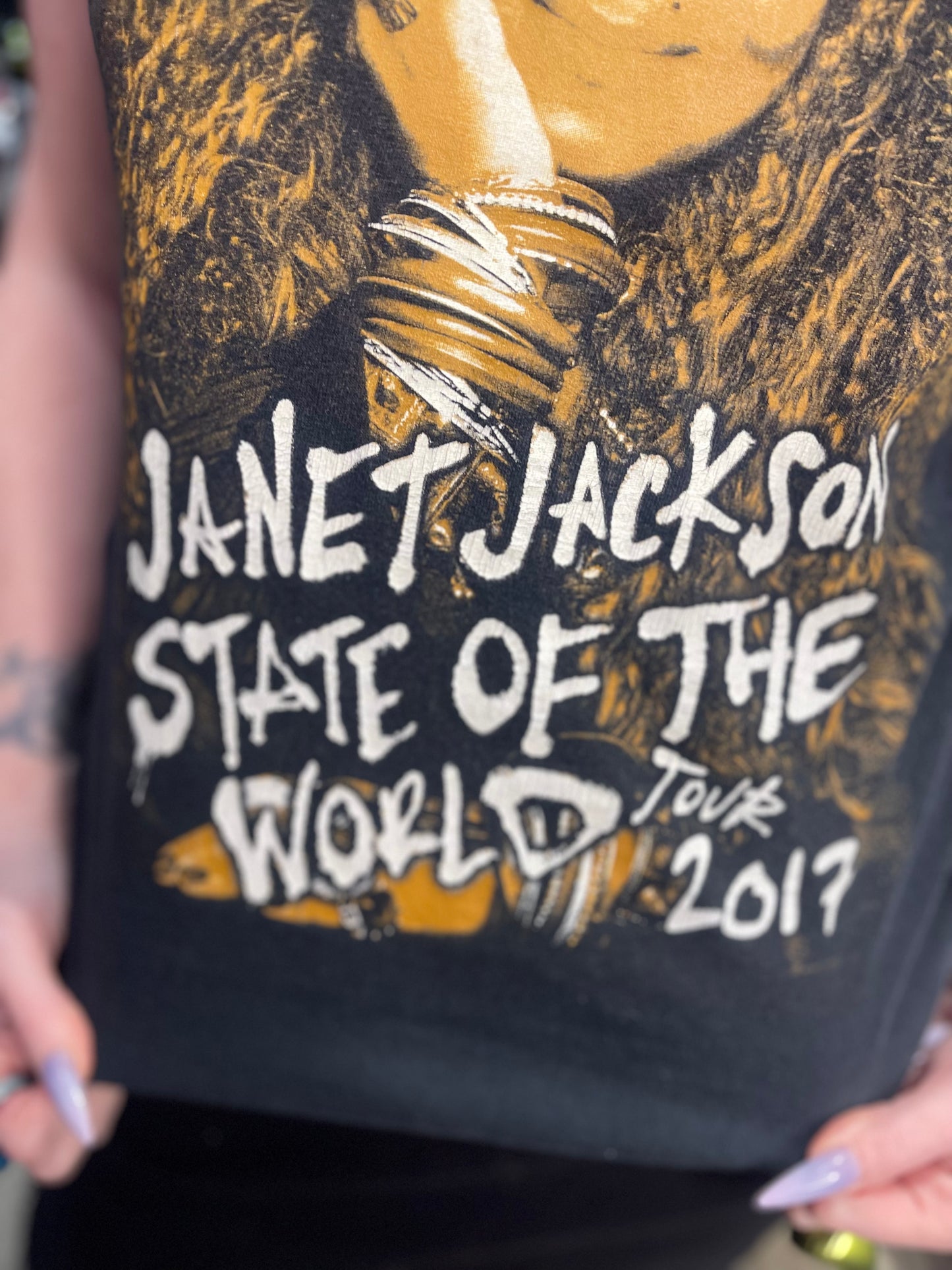 Vintage Y2K Janet Jackson T-shirt - Spark Pretty