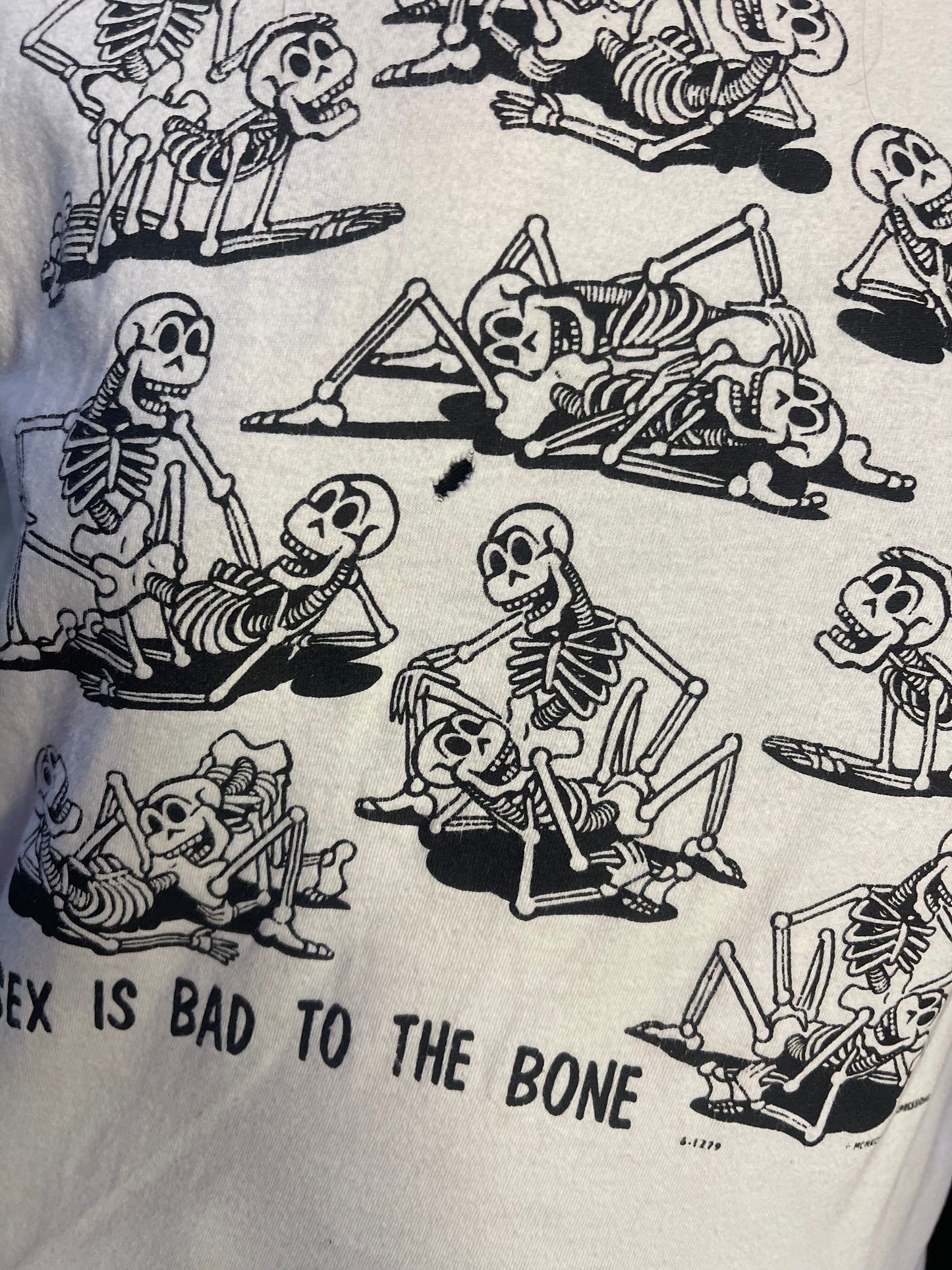 Vintage 90s Sex Skeletons T-shirt