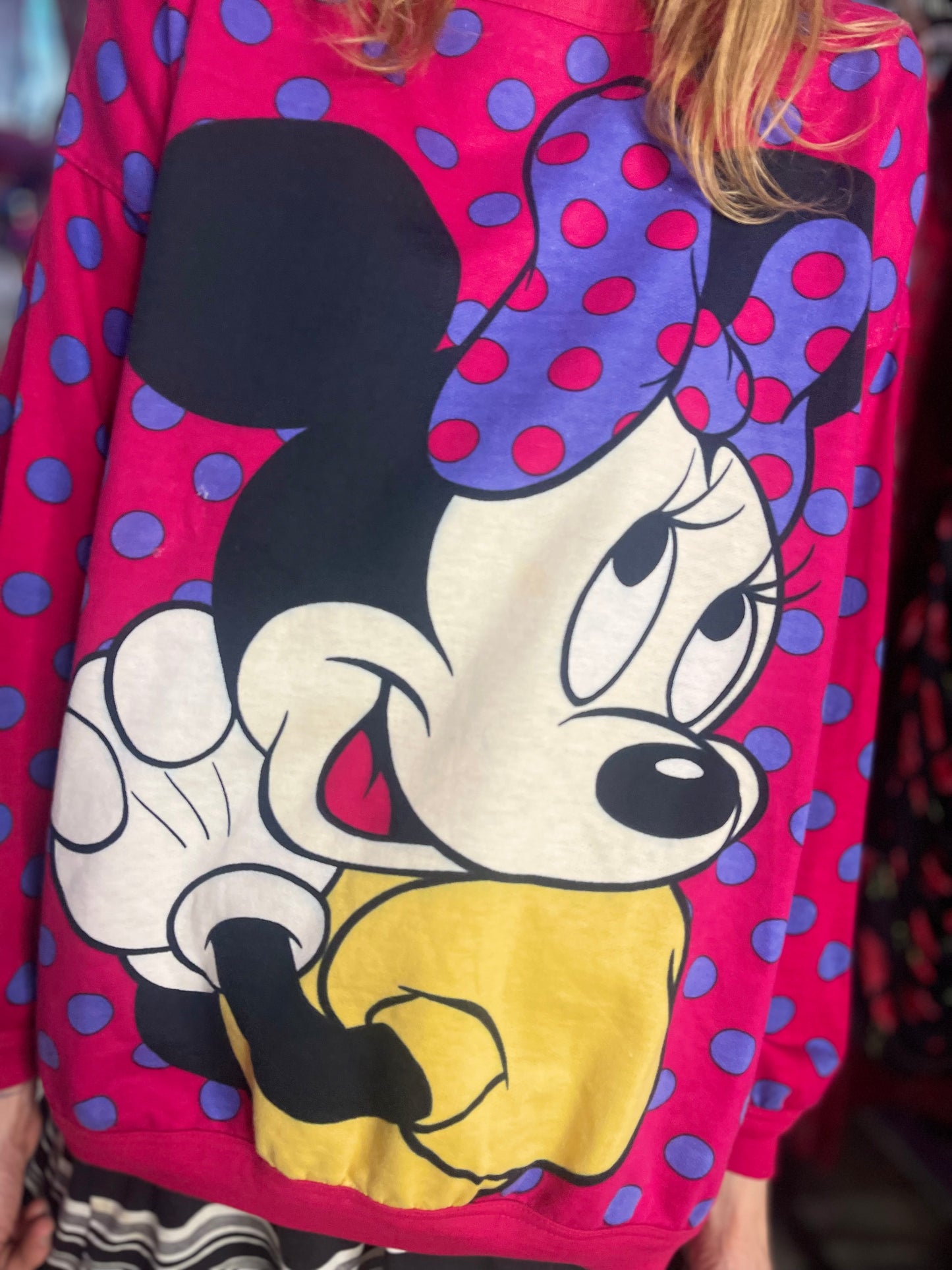 Vintage 80s Minnie Mouse Sweatshirt