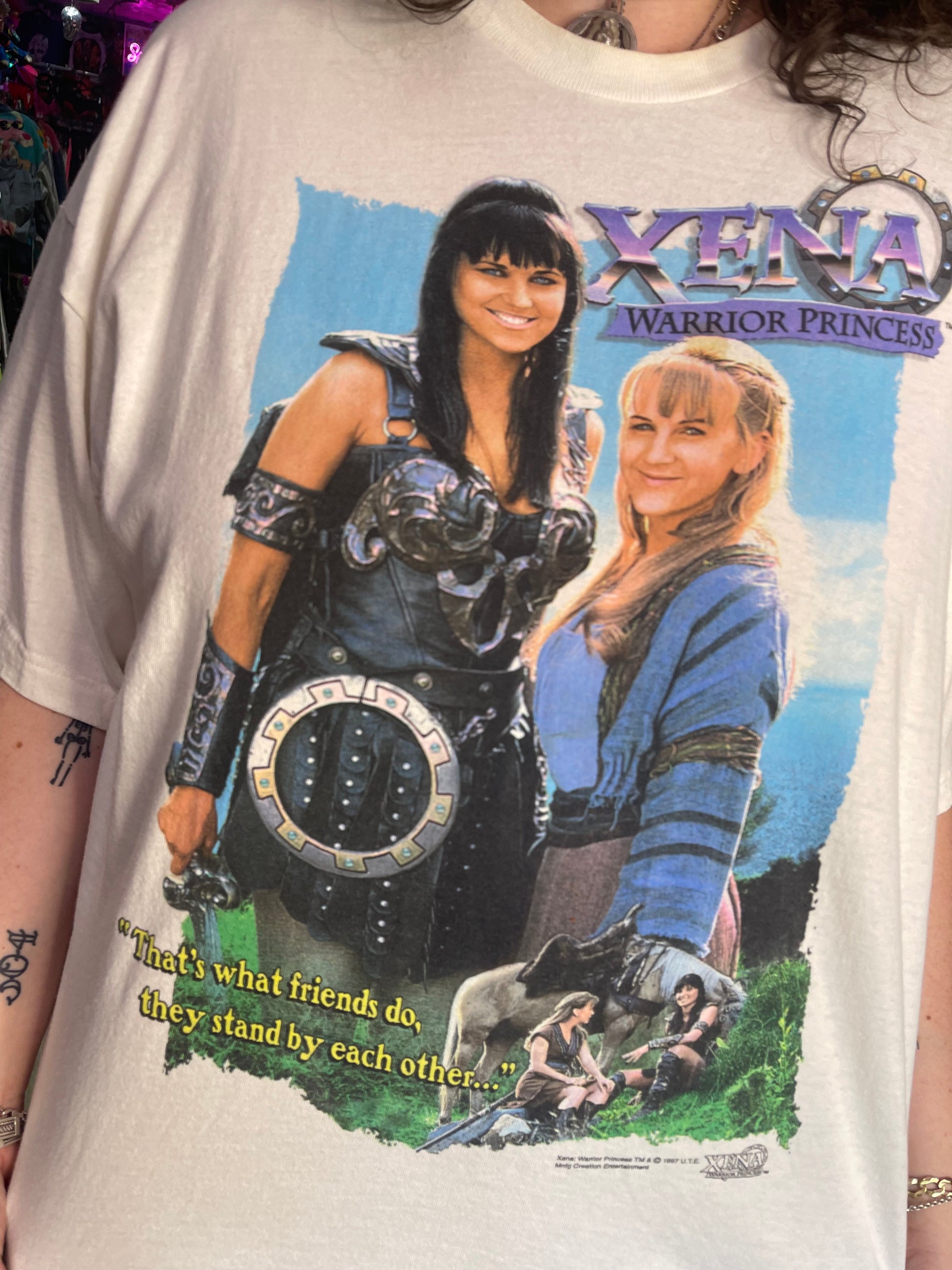 Vintage 1997 Xena T-shirt - Spark Pretty