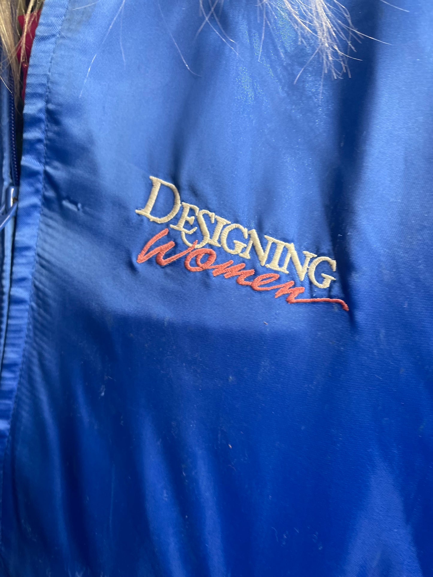Vintage 90s Designing Women Bomber Jacket