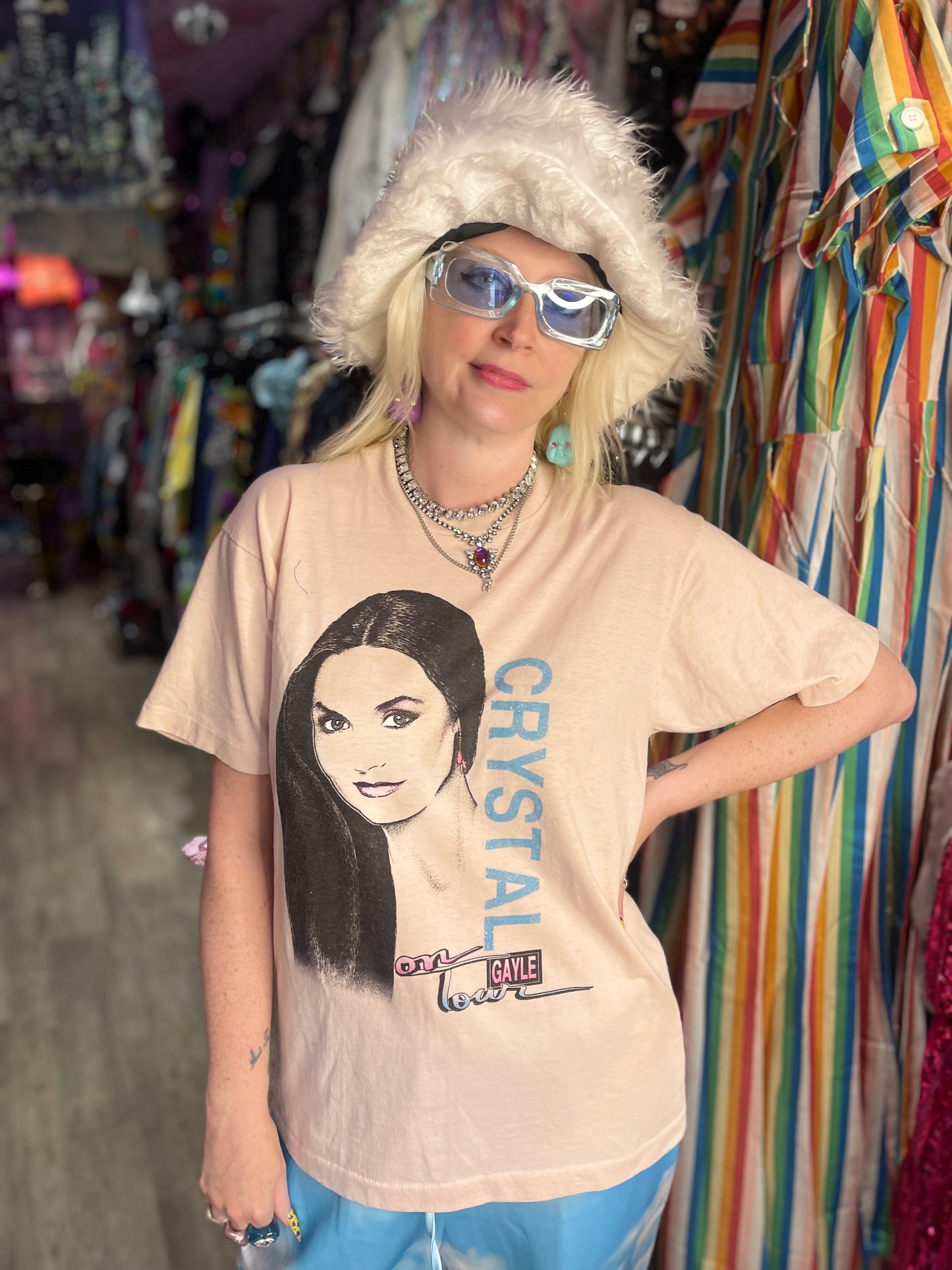 Vintage 80s Crystal Gayle T-shirt