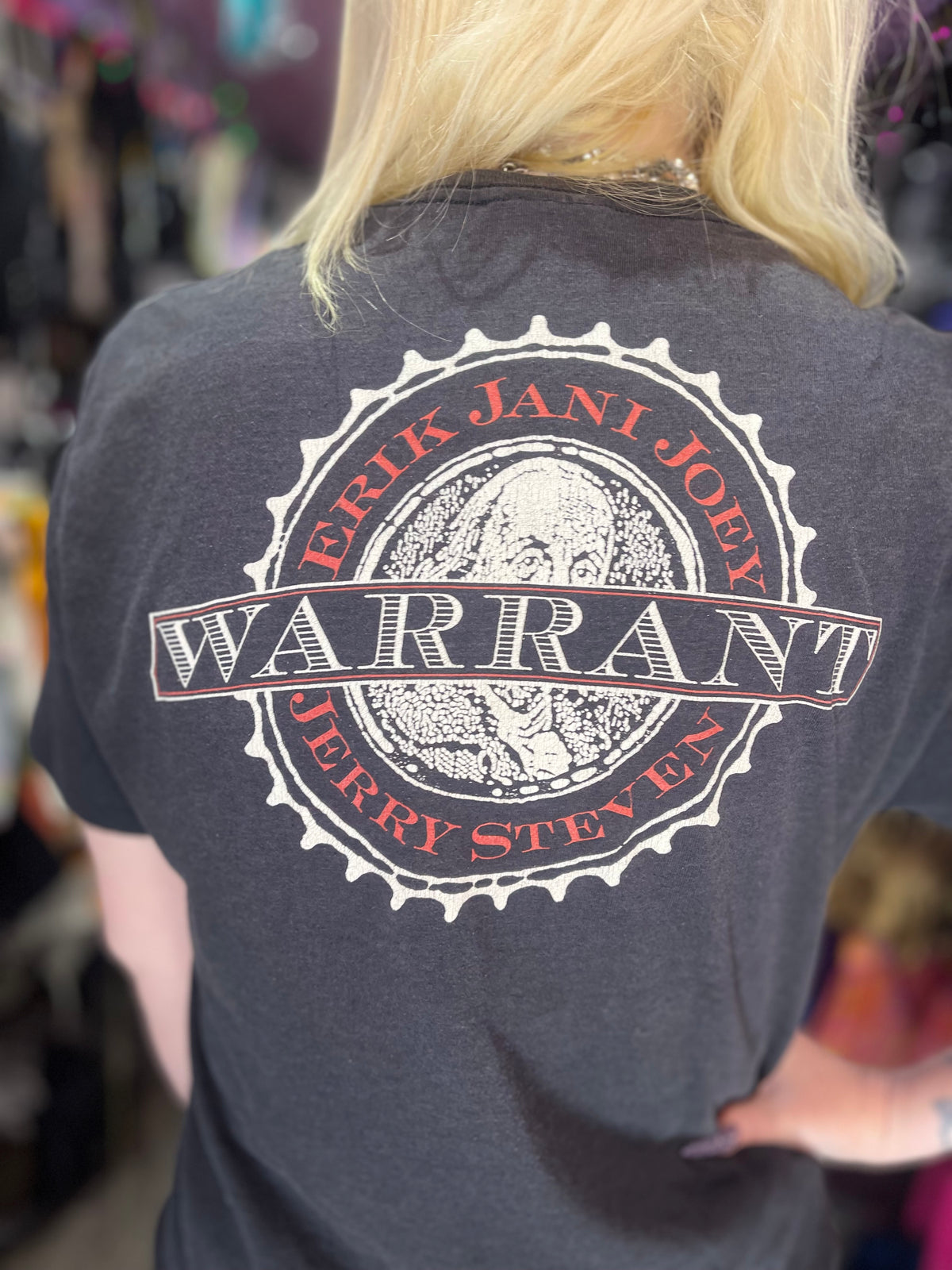 Vintage 80s Warrant T-Shirt - Spark Pretty