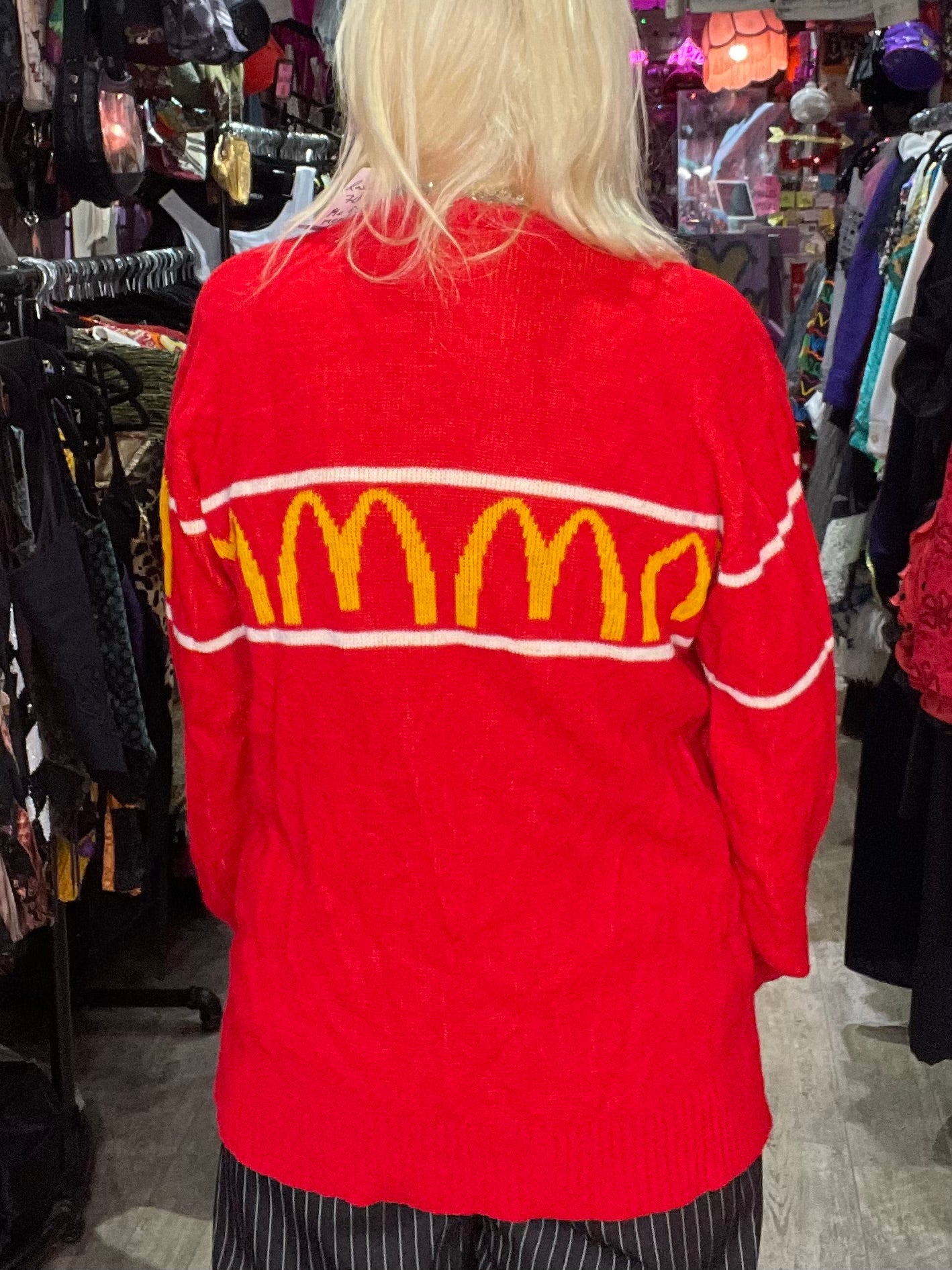 Vintage 70s McDonald Sweater