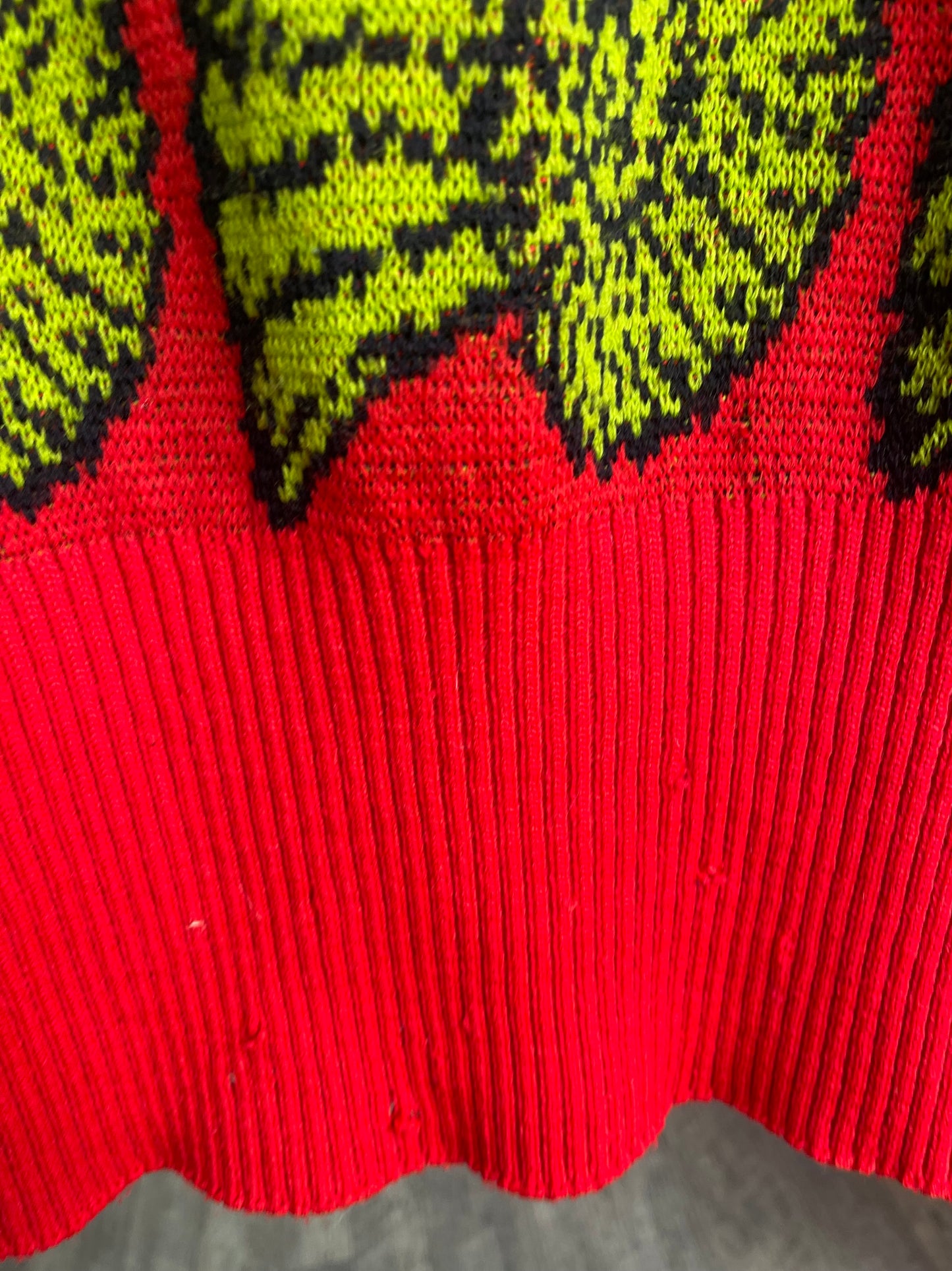 Vintage 80s Betsey Johnson Punk Label Seashell Sweater