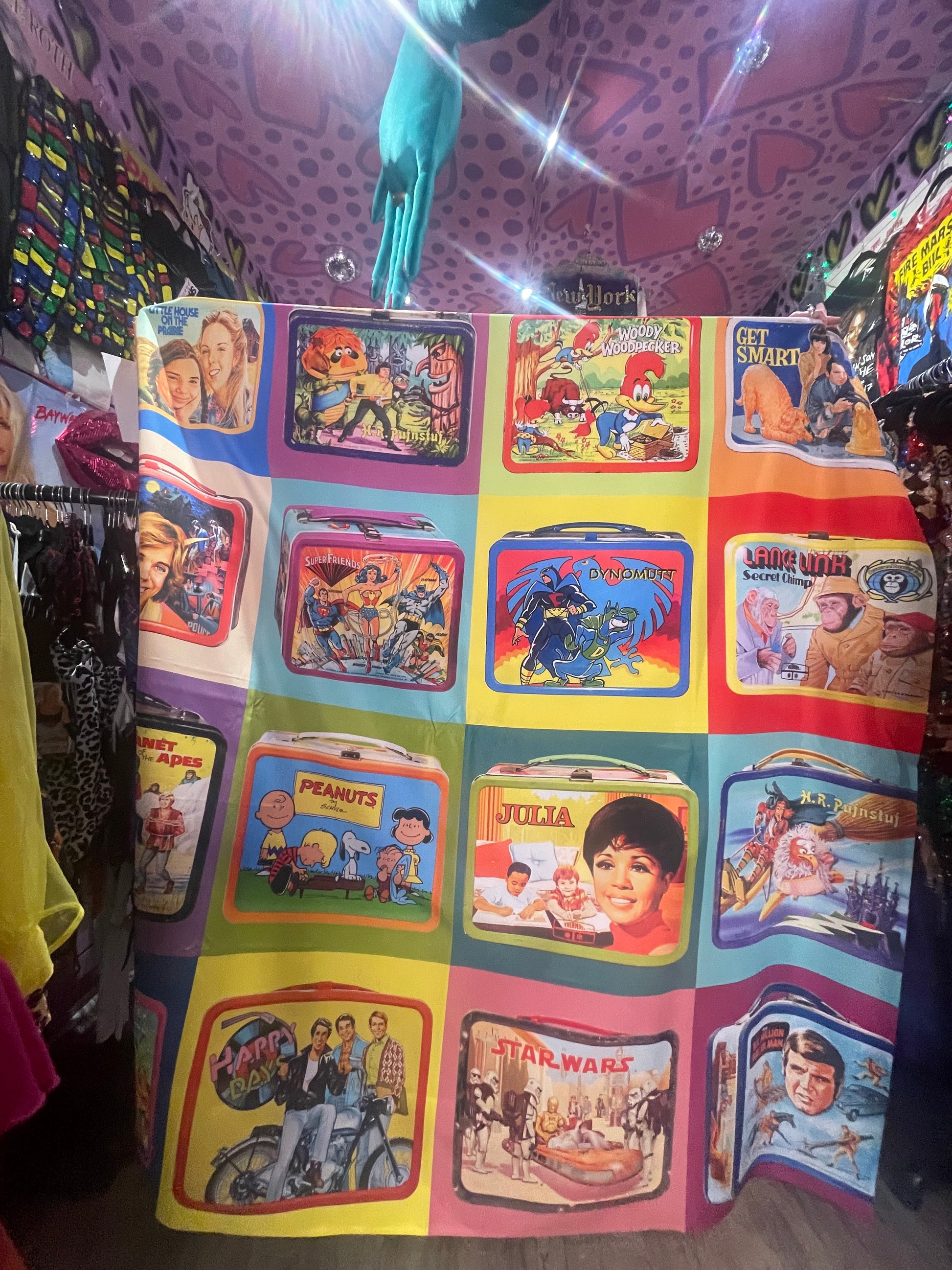 Novelty Pop Icon Artist Rendition Shower Curtain - Spark Pretty