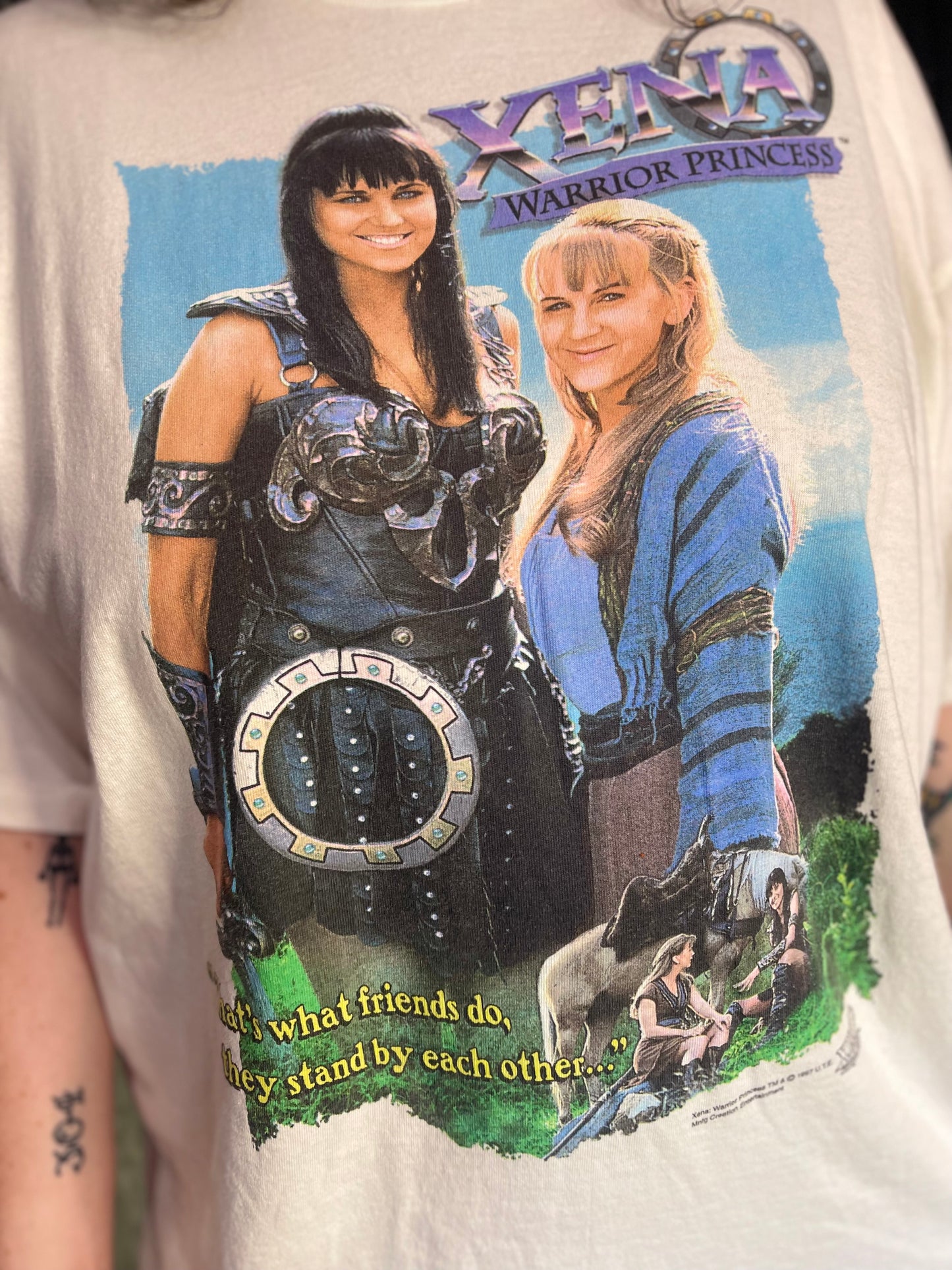 Vintage 1997 Xena T-shirt - Spark Pretty