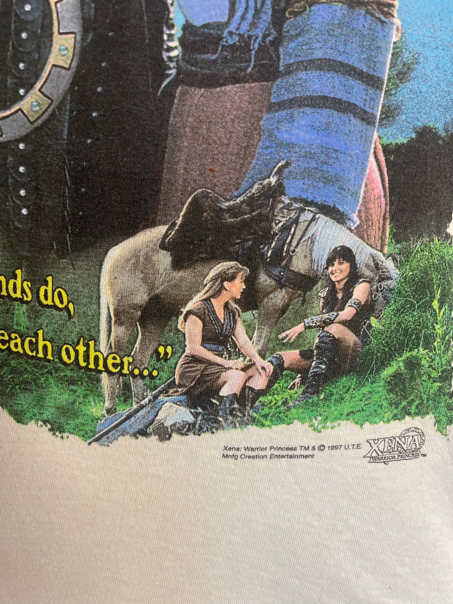 Vintage 1997 Xena T-shirt - Spark Pretty
