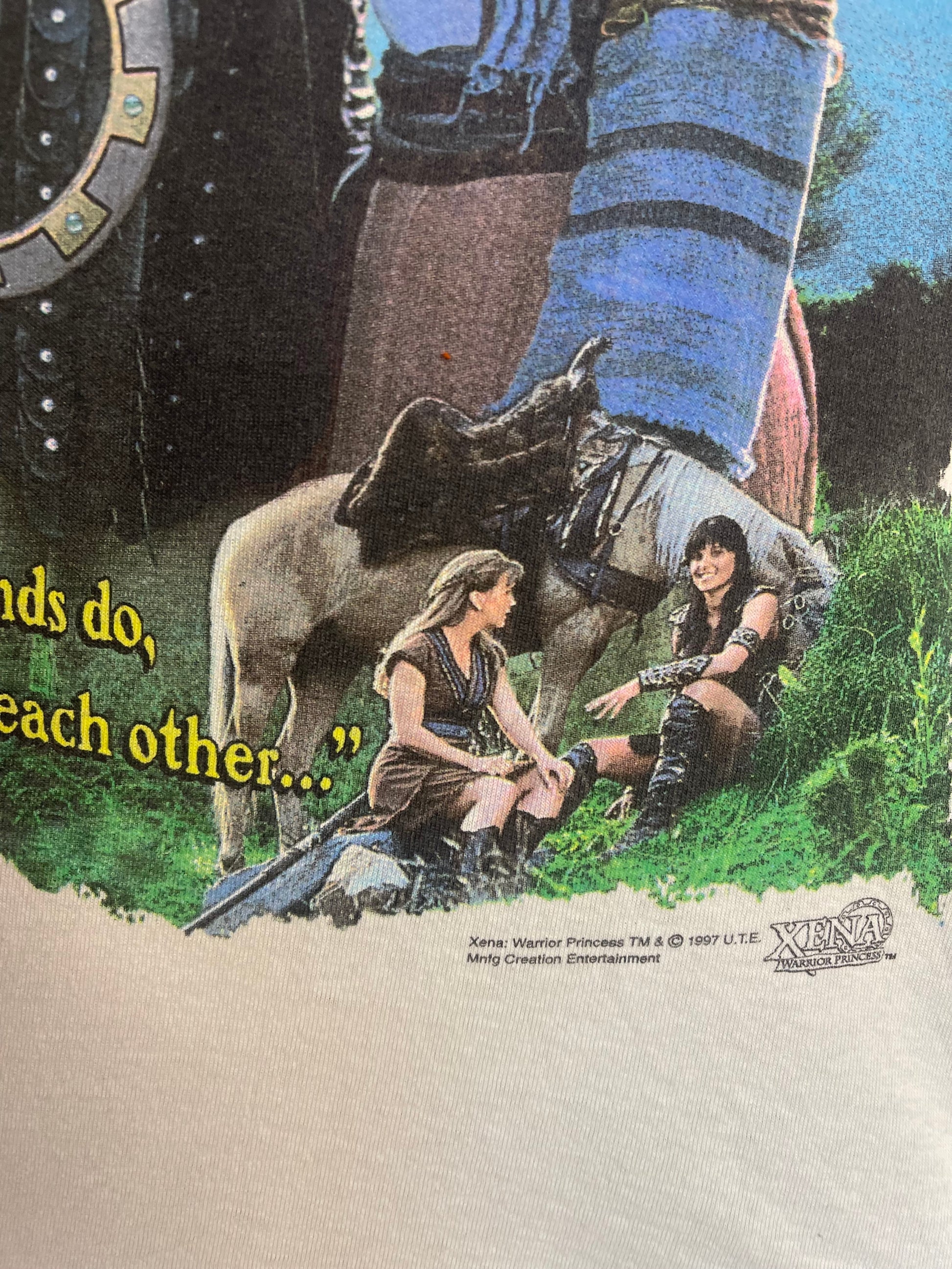 Vintage 1997 Xena T-shirt - Spark Pretty