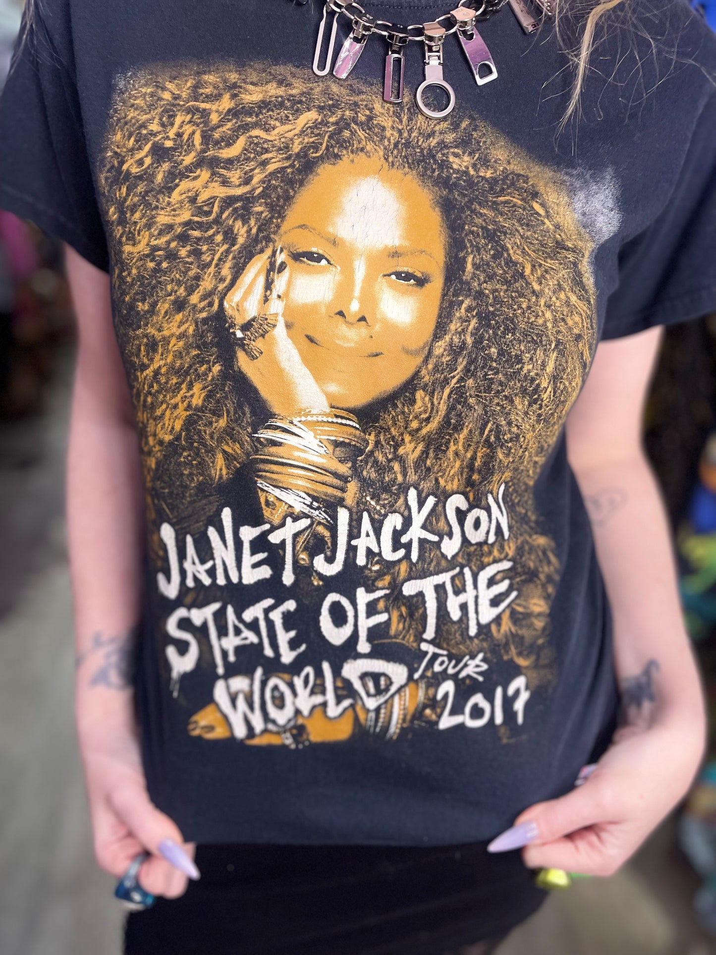 Vintage Y2K Janet Jackson T-shirt - Spark Pretty