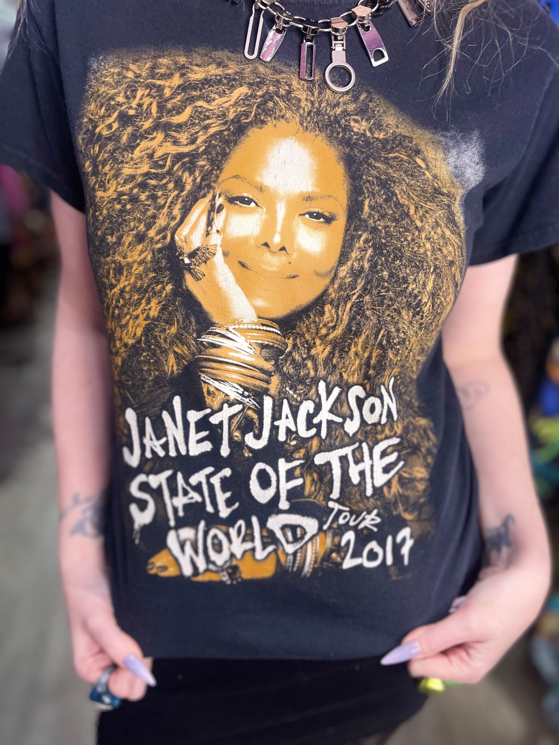 Vintage Y2K Janet Jackson T-shirt - Spark Pretty