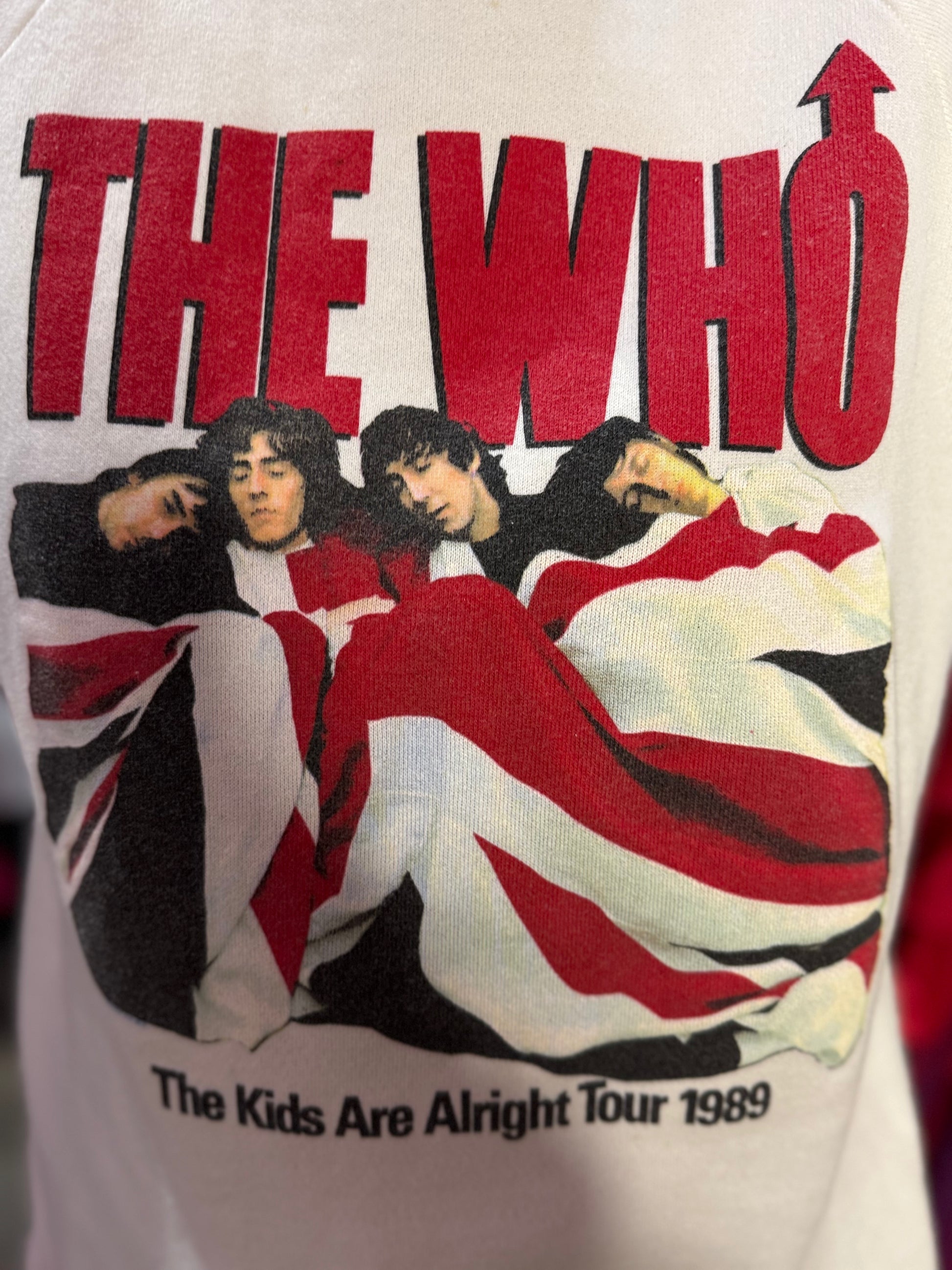 Vintage 80’s The Who Sweatshirt - Spark Pretty