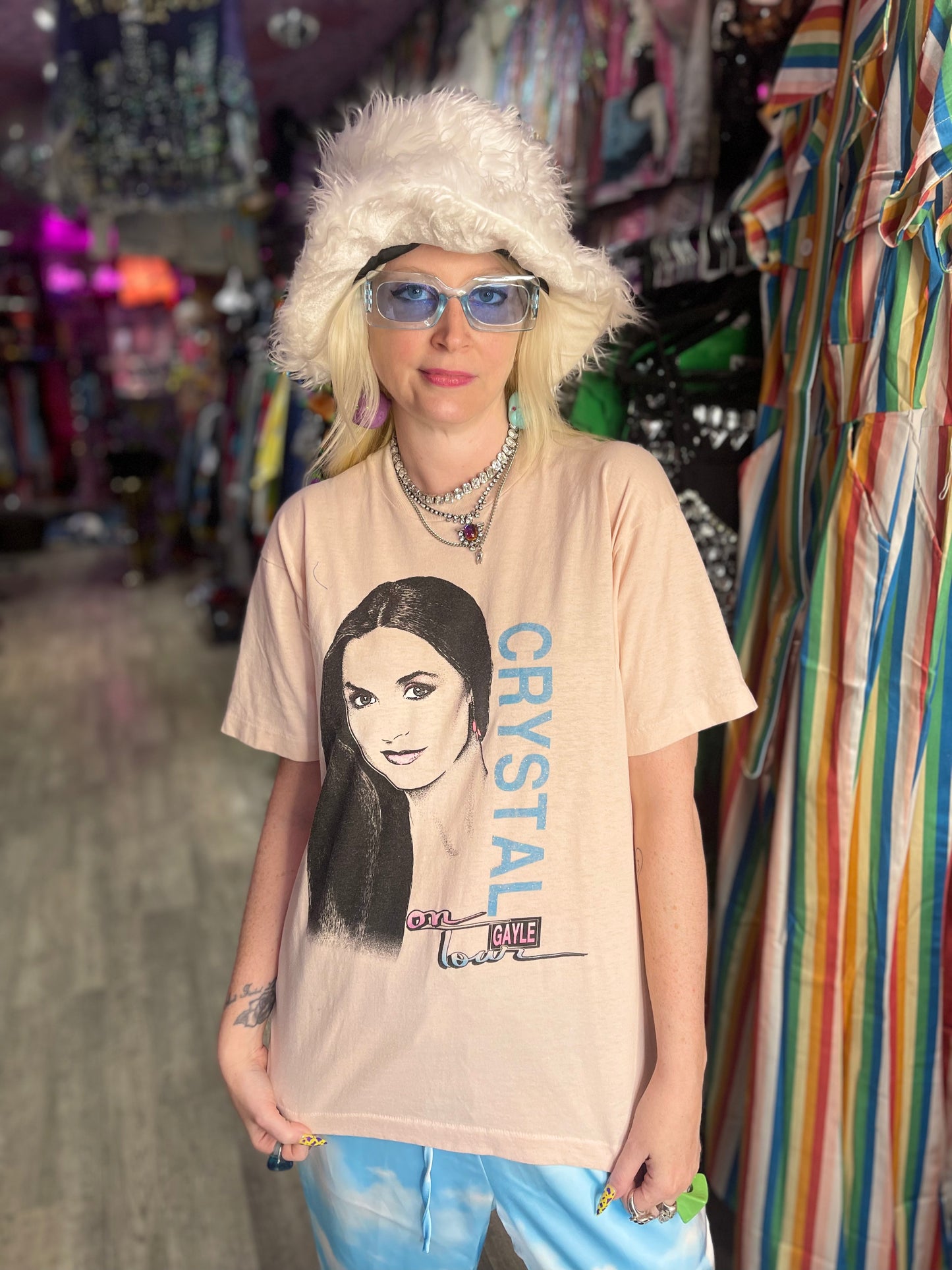 Vintage 80s Crystal Gayle T-shirt