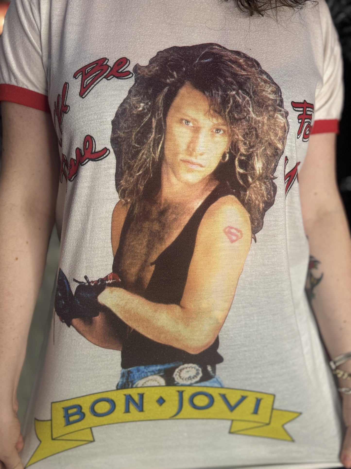 Vintage 80s Bon Jovi  T-shirt