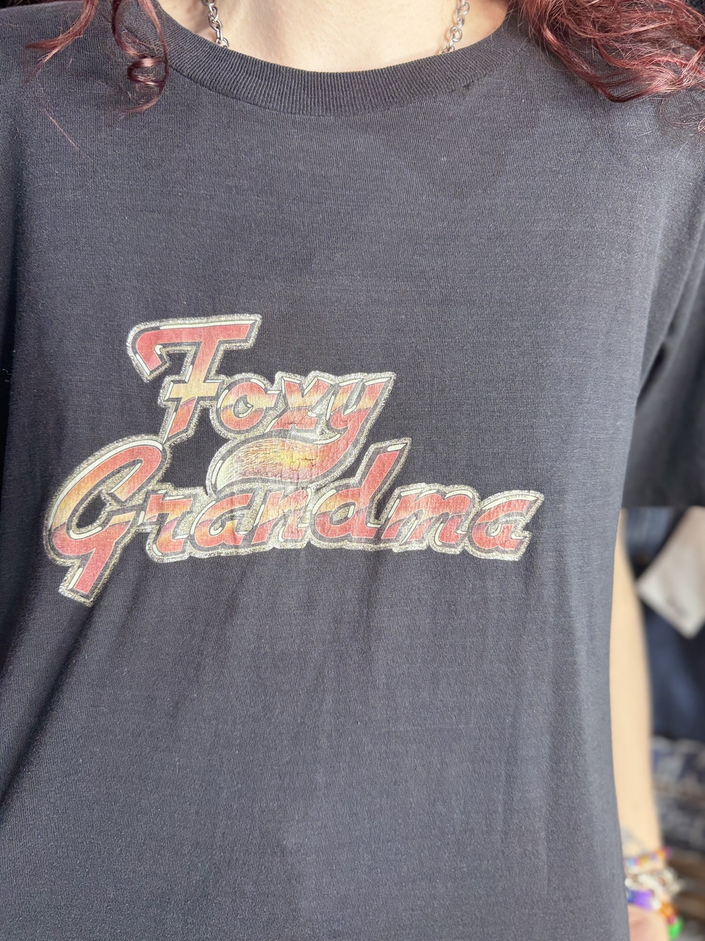 Vintage 80s Foxy Grandma T-shirt